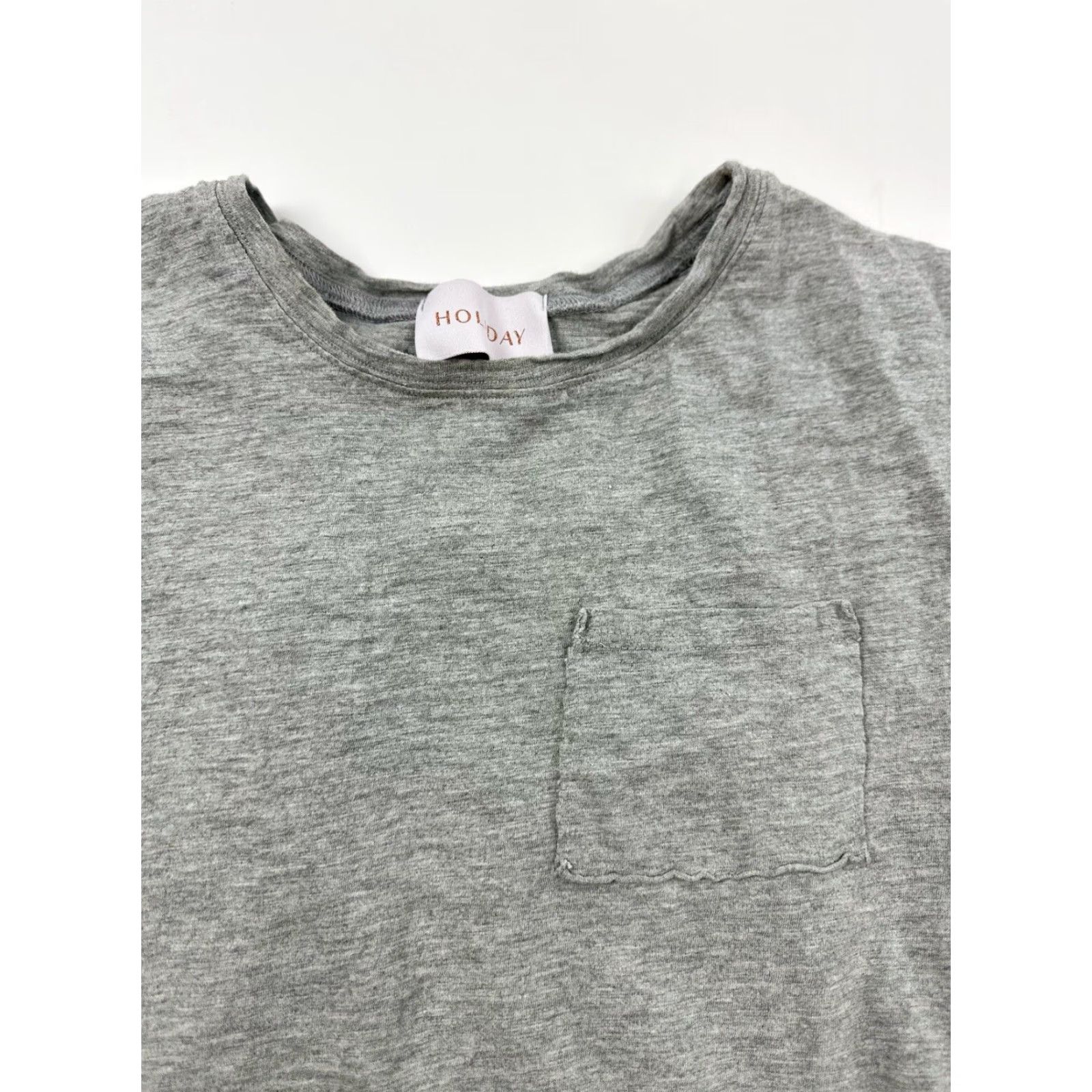 Anthropologie Holiday Anthropologie Tunic Top Womens M Grey Pockets Size M / US 6-8 / IT 42-44 - 5 Thumbnail