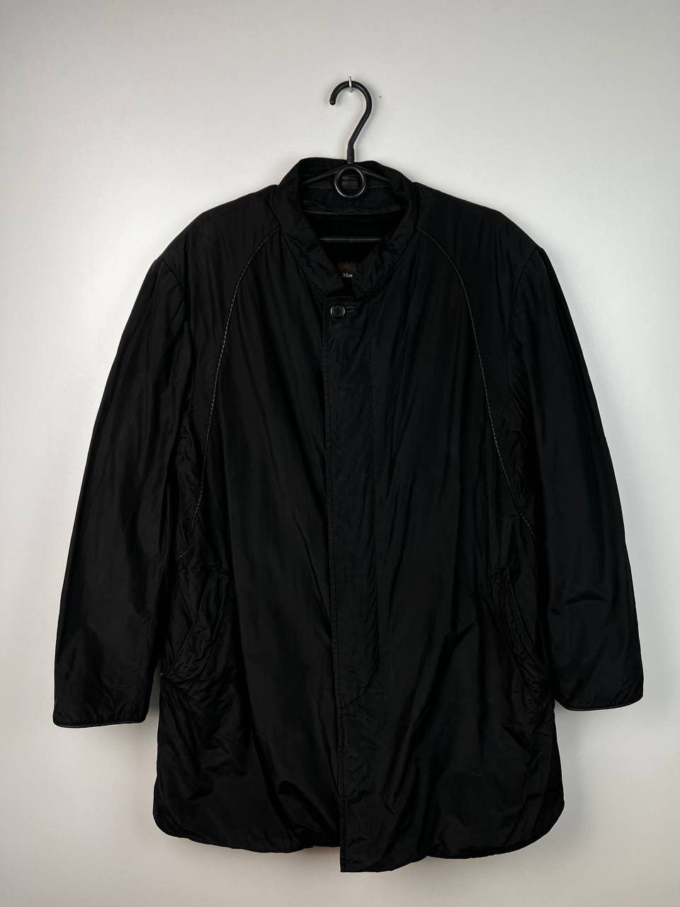 image of Massimo Sforza Italy Luxury Jacket Size 52 in Black, Men's