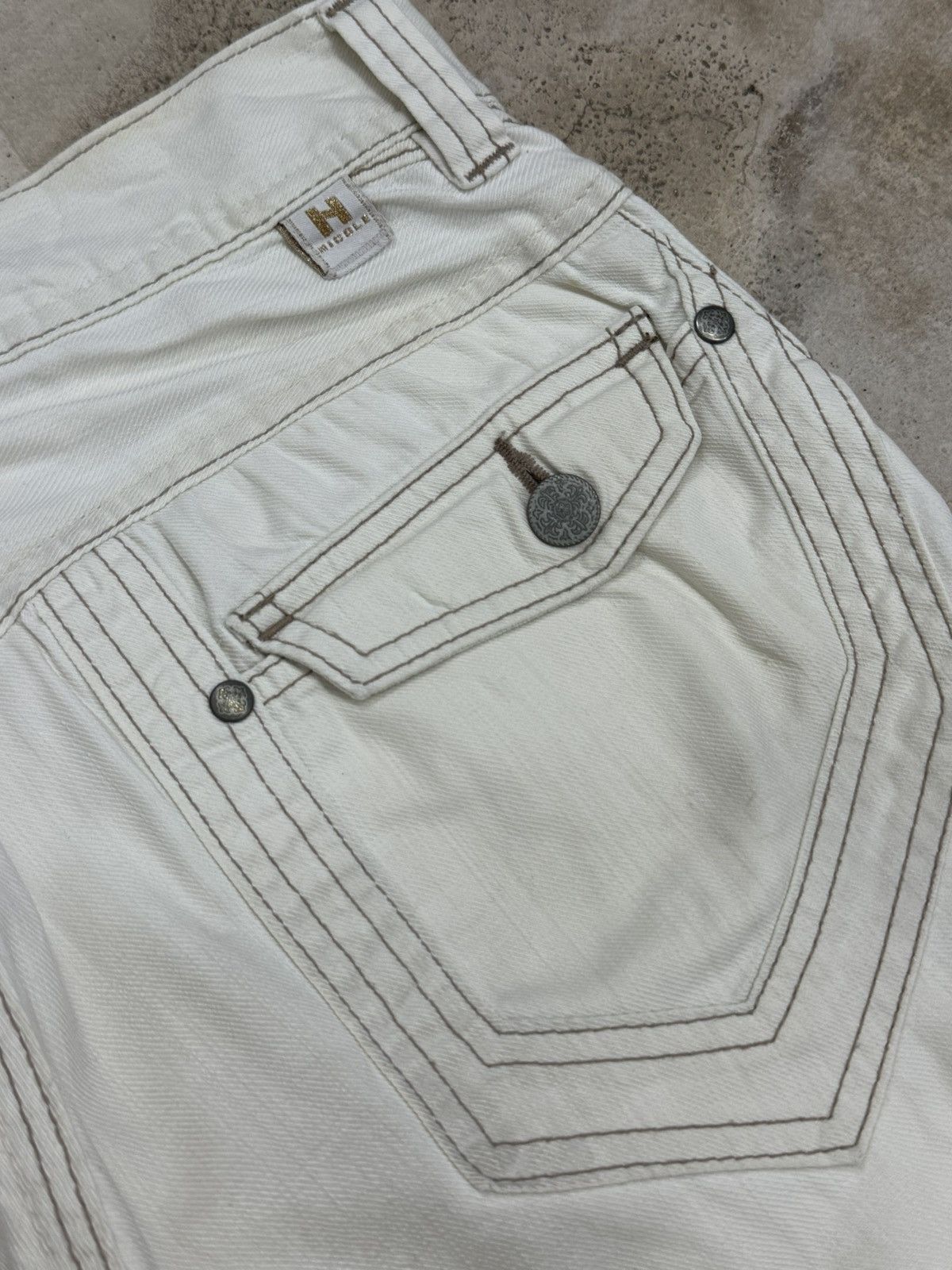 HIDEAWAYS Hideaways Nicole Whisker Studded Chain Pockets Size US 31 - 15 Thumbnail