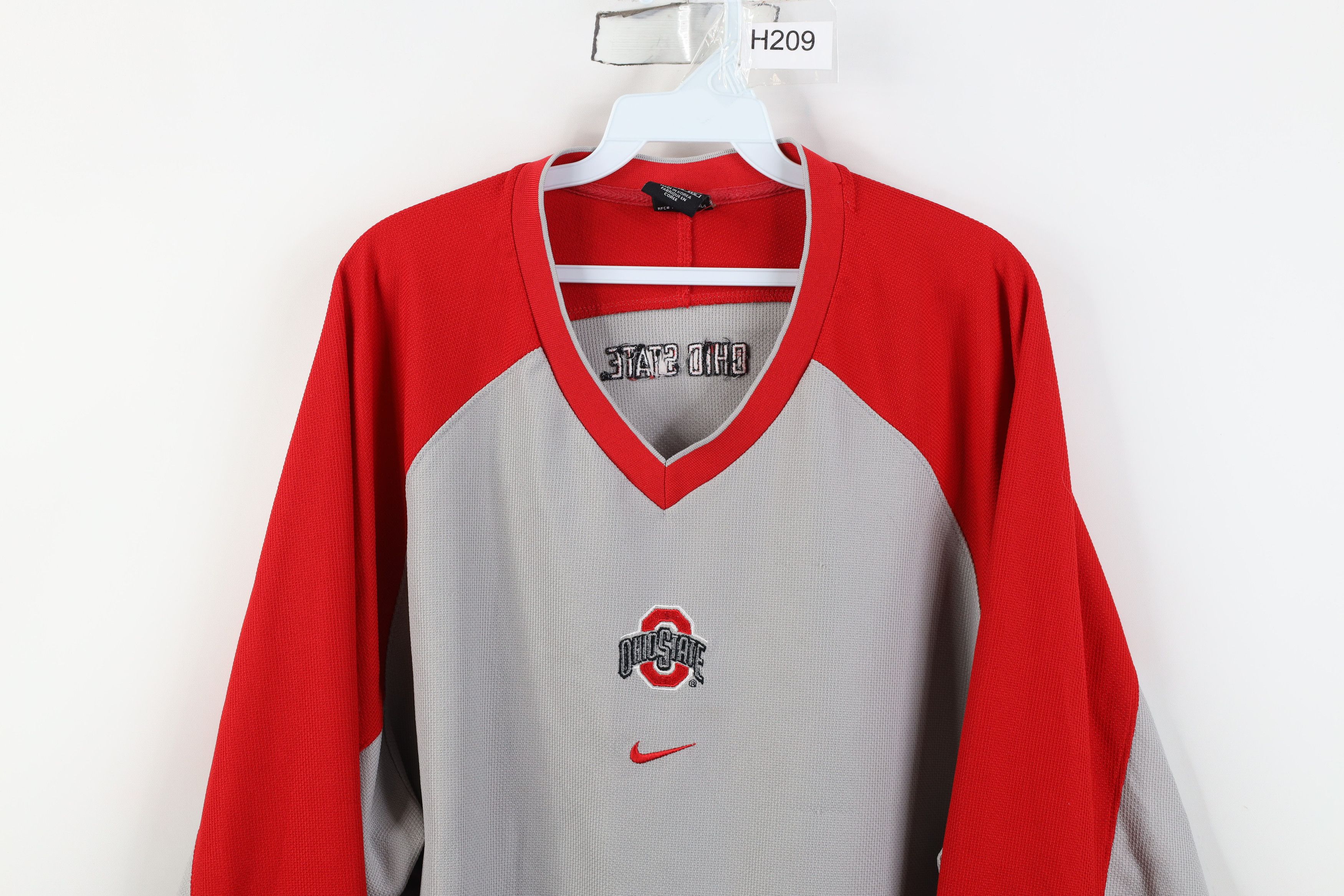 Nike Vintage Nike Swoosh Ohio State University Thermal T-Shirt Size US XXL / EU 58 / 5 - 2 Thumbnail