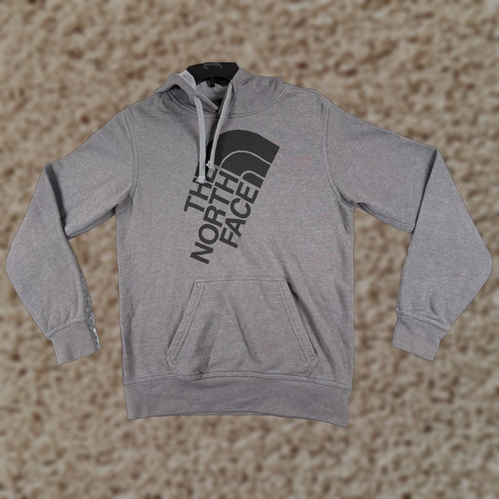 The North Face The North Face Mens Hoodie Sweatshirt Gray Logo Front Cotton Blend Pullover Hooded S Traditional Regular Fit Sports Theme Size US S / EU 44-46 / 1 - 1 Thumbnail