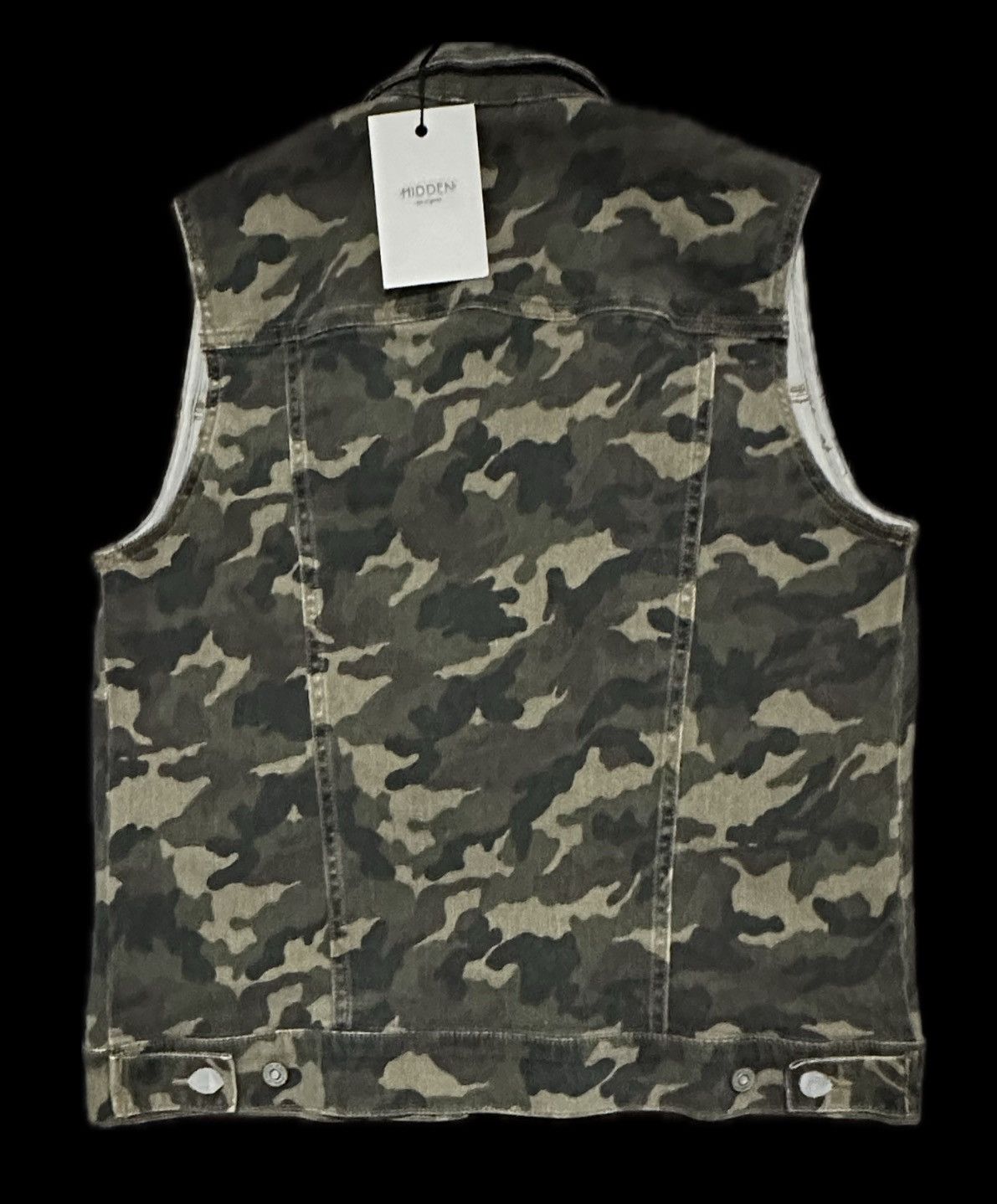 HIDDEN HIDDEN Camo Vest Size XS / US 0-2 / IT 36-38 - 2 Thumbnail