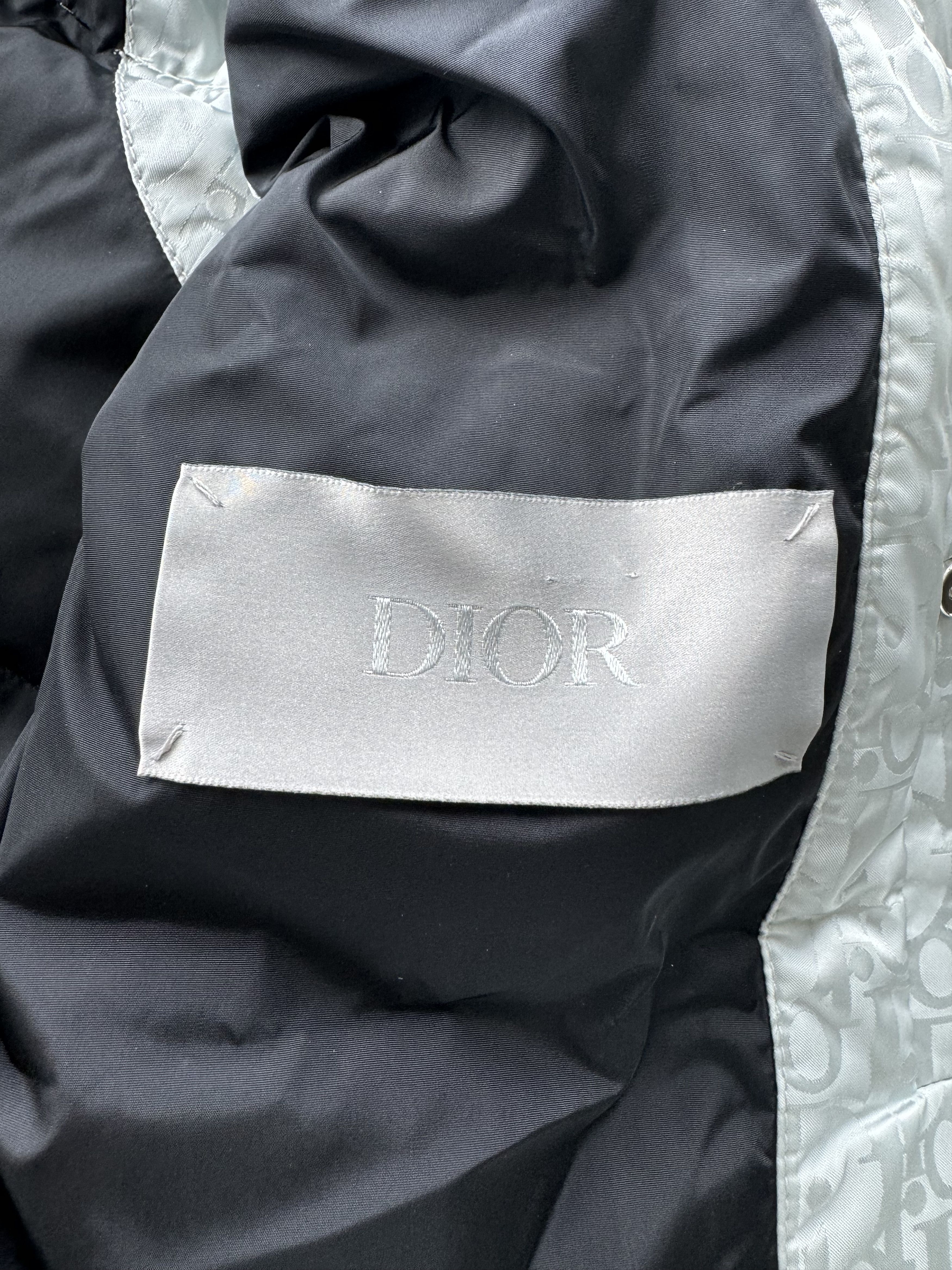 Dior Dior Blue Oblique Puffer Vest Size US XL / EU 56 / 4 - 4 Thumbnail