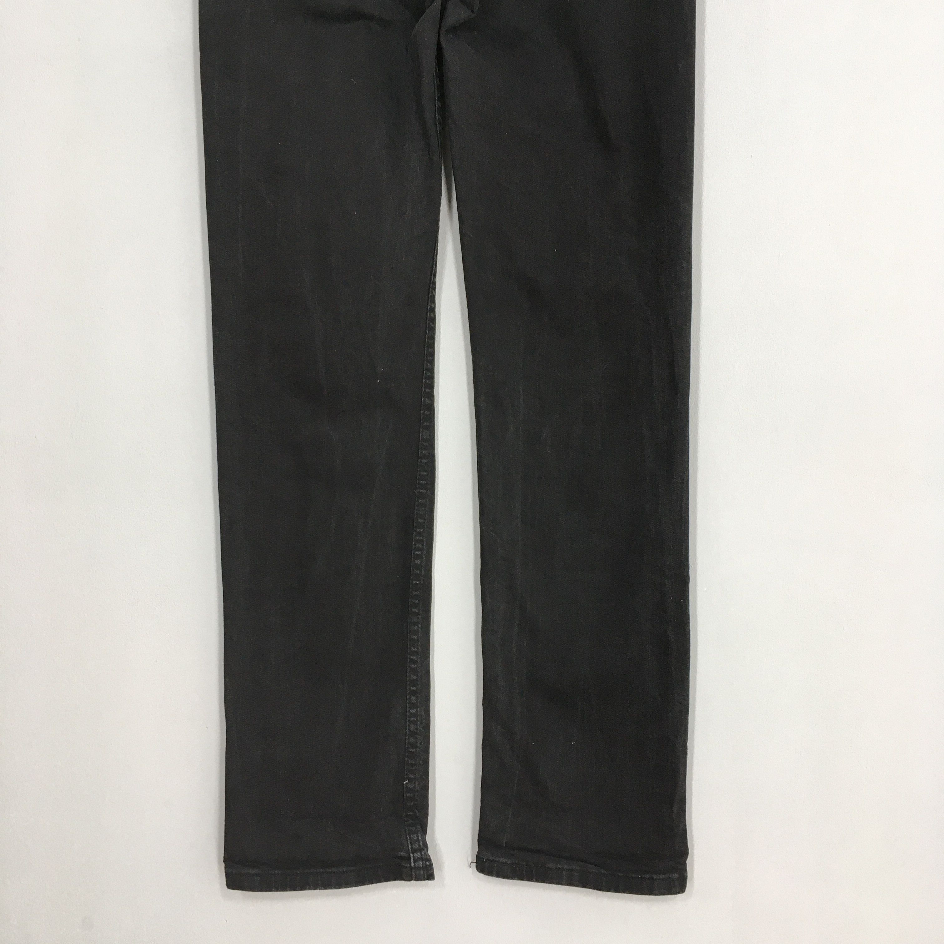 Levi's Size 30x33 Vintage Levi's 514 Black Jeans Straight Leg S634 Size US 30 / EU 46 - 12 Thumbnail