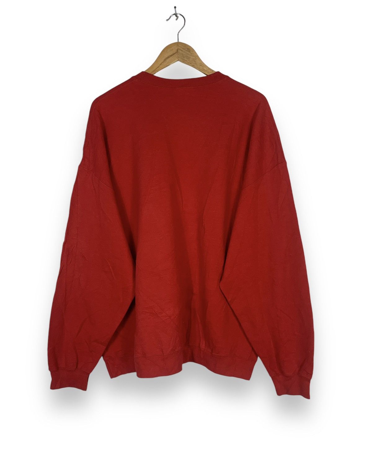 Designer × Vintage Vintage Red sweatshirt Size US XXL / EU 58 / 5 - 2 Thumbnail