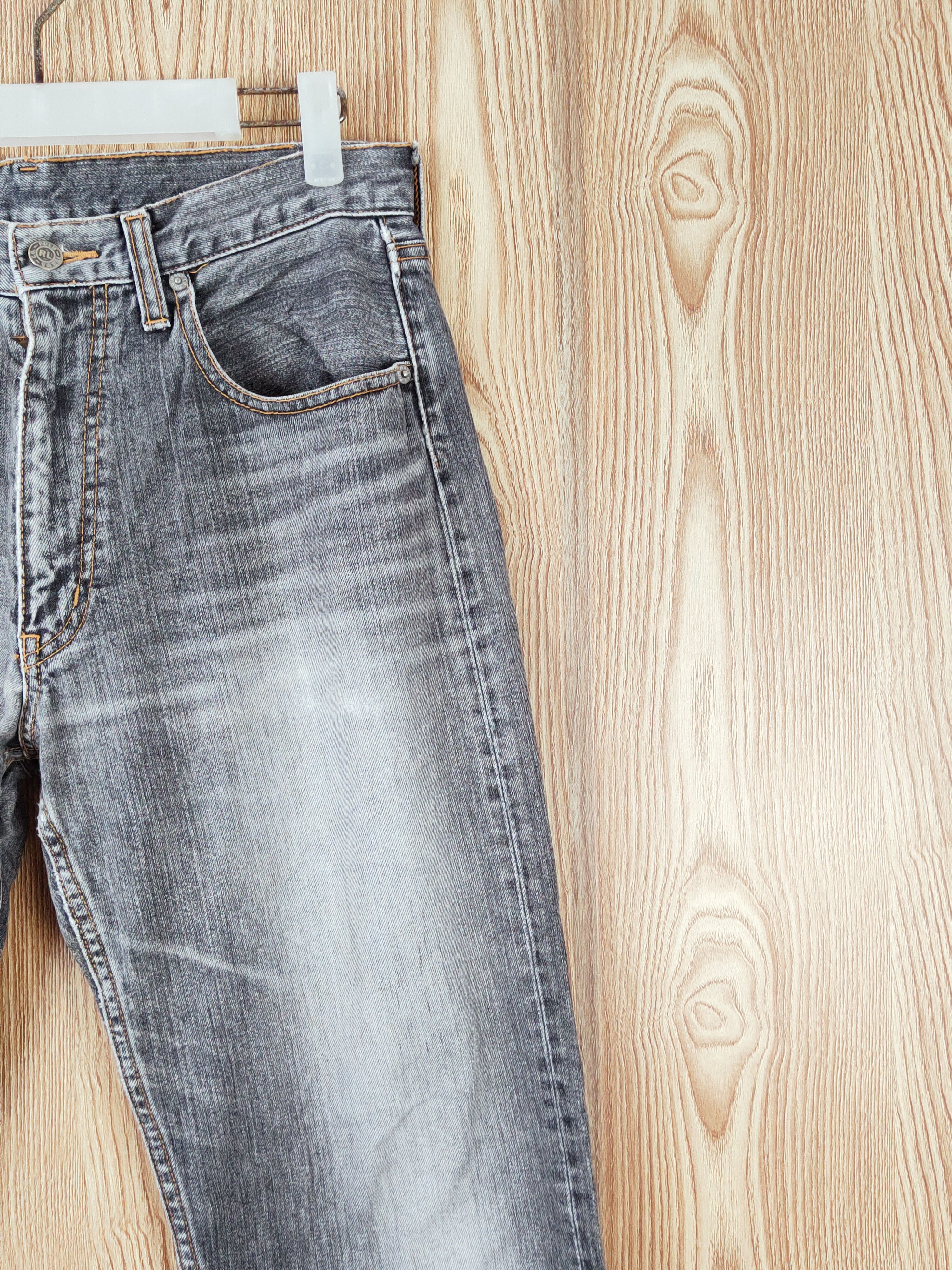 Polo Ralph Lauren R.Lauren Black Faded Distressed Ripped Jeans #W935 Size US 31 - 5 Thumbnail