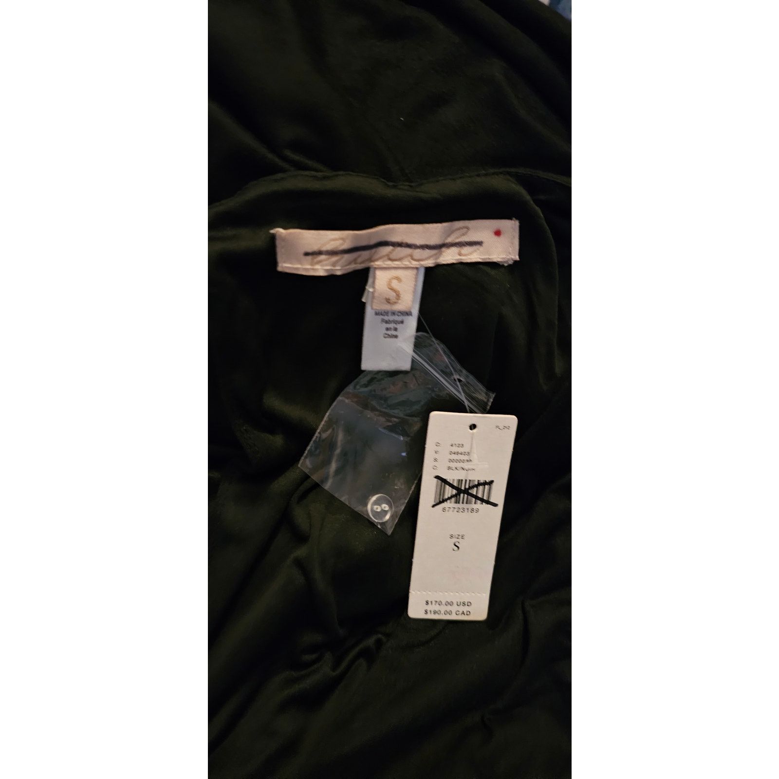 Anthropologie New Anthropologie Hutch Wide-Leg V-Neck Jumpsuit $170 SMALL Size 28" / US 6 / IT 42 - 6 Thumbnail