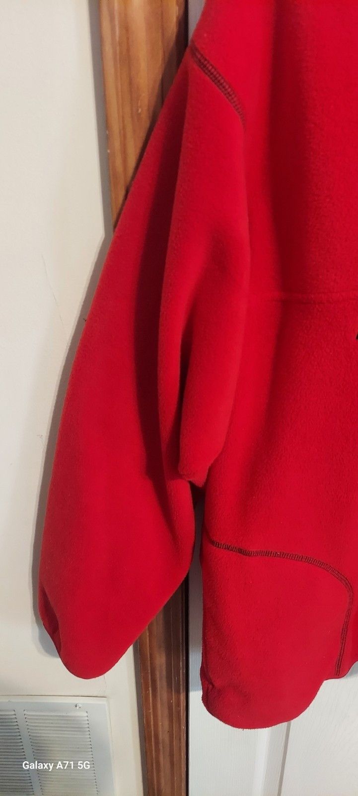 Lee Vintage Nebraska Cornhuskers Red Black Pullover Fleece 1/4 Size US XL / EU 56 / 4 - 4 Thumbnail