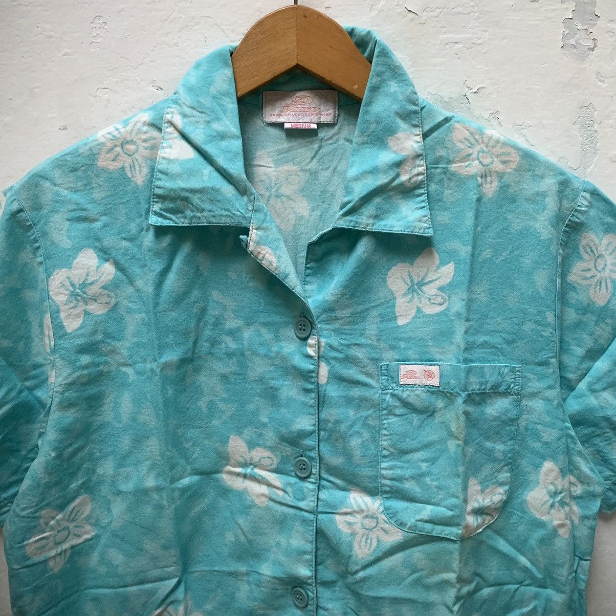 Japanese Brand 💥Vintage Piko💥 Surf Button Ups Aloha shirt Size US M / EU 48-50 / 2 - 9 Thumbnail