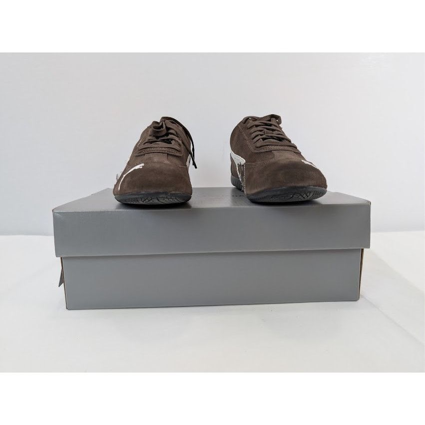 Balenciaga × Puma o1rshd1 Q:3 / Speedcat Destroyed Low Top Sneaker in Brown Size US 11 / EU 44 - 19 Thumbnail