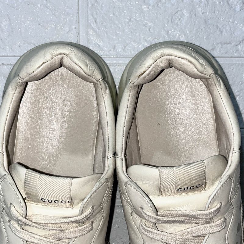 Gucci Gucci Rhyton Logo Low Top Dad Sneakers - Size US 10.5 / EU 43-44 - 9 Thumbnail