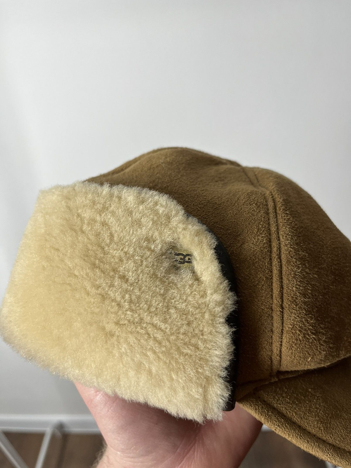 Ugg UGG Australia Sherpa Sheepskin Fur Ushanka Hat / Cap Size ONE SIZE - 11 Thumbnail