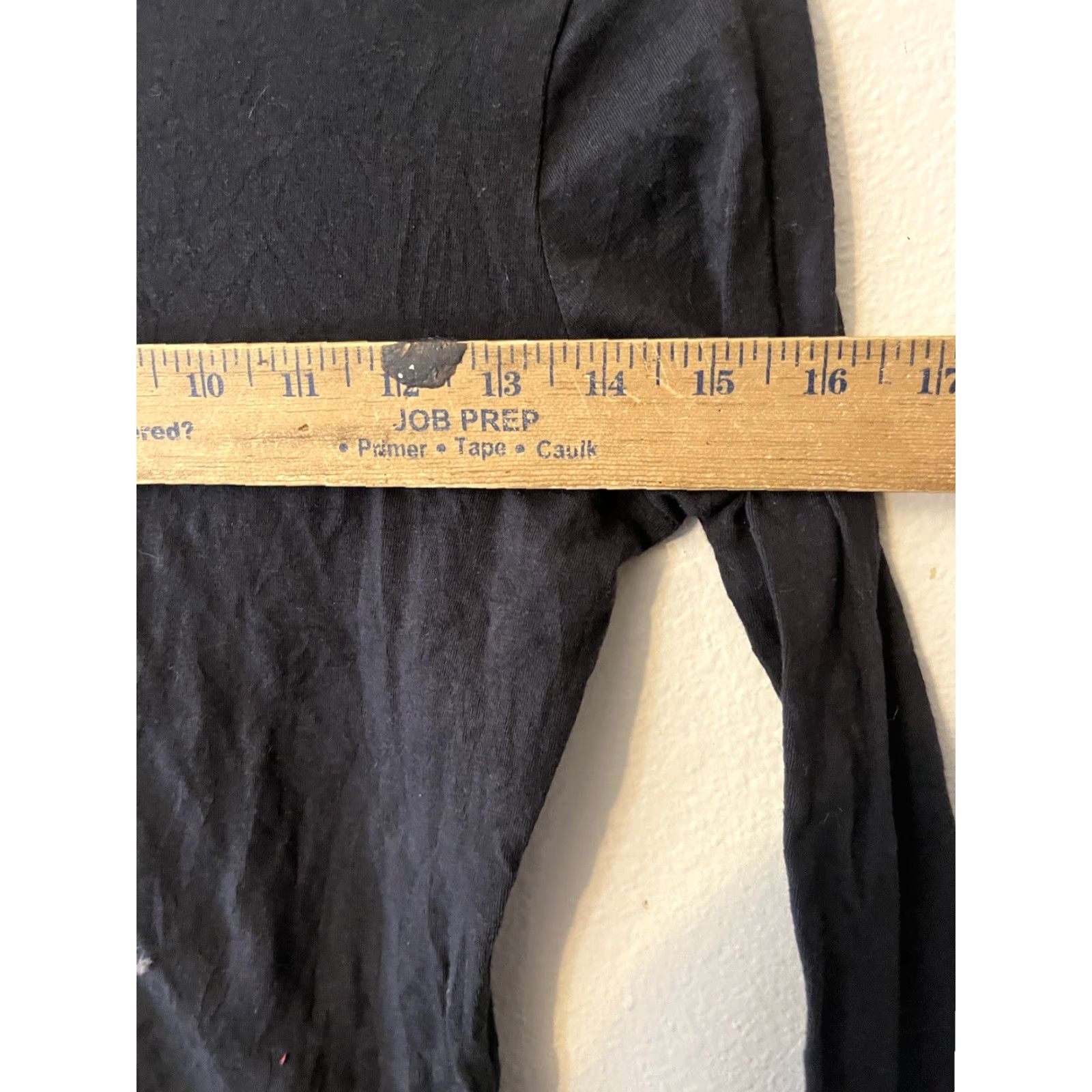 Tommy Hilfiger Tommy Jeans Womens Black V Neck Long Sleeve Cross Front Knit Cotton Size XS / US 0-2 / IT 36-38 - 6 Thumbnail