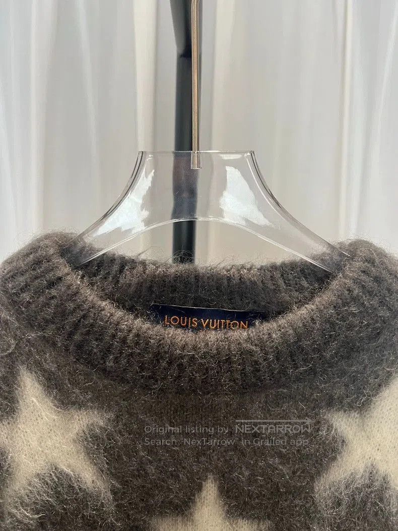 Louis Vuitton Louis Vuitton Star Pattern Mohair Sweater. Size US L / EU 52-54 / 3 - 3 Thumbnail