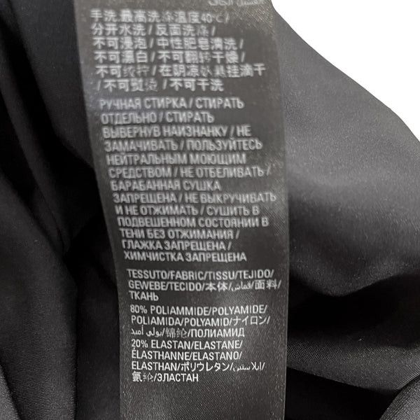 Balenciaga o1la1rc1a1024 Asymetric Tank Top in Black Size M / US 6-8 / IT 42-44 - 4 Thumbnail
