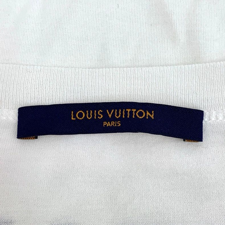 Louis Vuitton Louis Vuitton White monogrammed cotton crewneck short-slee Size US M / EU 48-50 / 2 - 6 Thumbnail