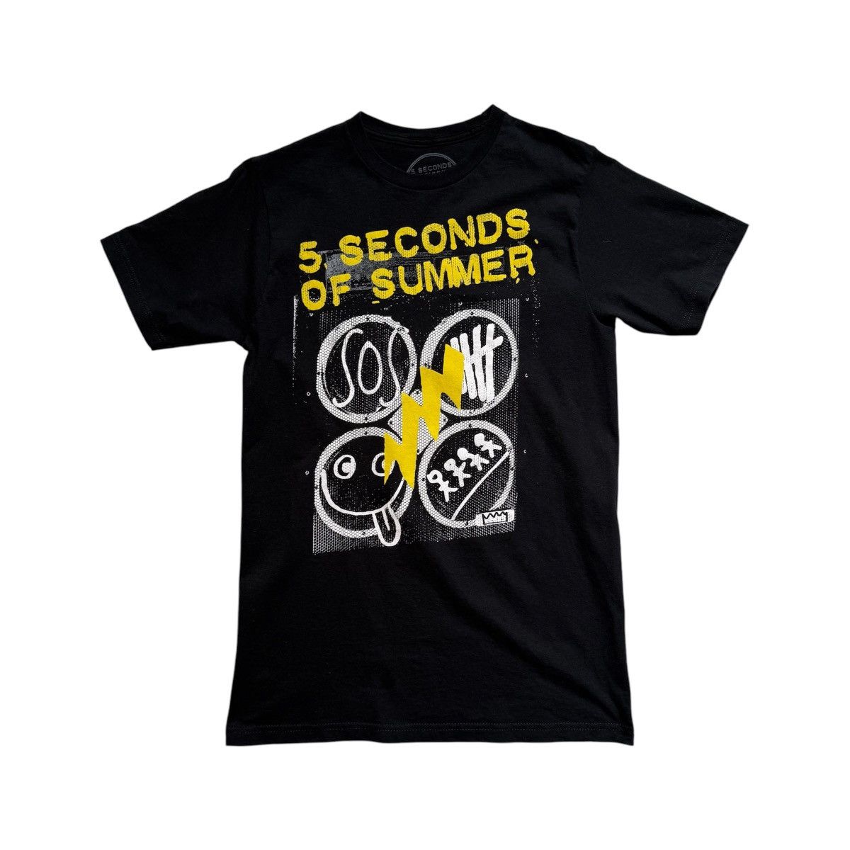 Band Tees 5 Seconds Of Summer Official 2014 Big Print T-Shirt Size US S / EU 44-46 / 1 - 1 Thumbnail