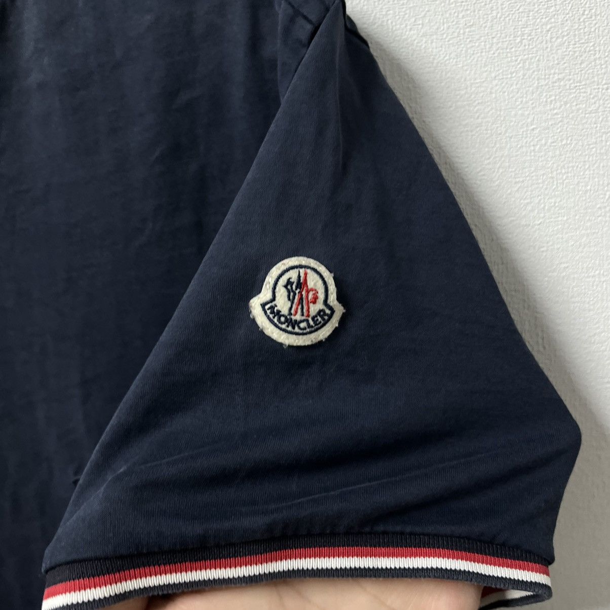Moncler Vintage Moncler T-shirt logo Mini Logo Size M Size US M / EU 48-50 / 2 - 6 Thumbnail