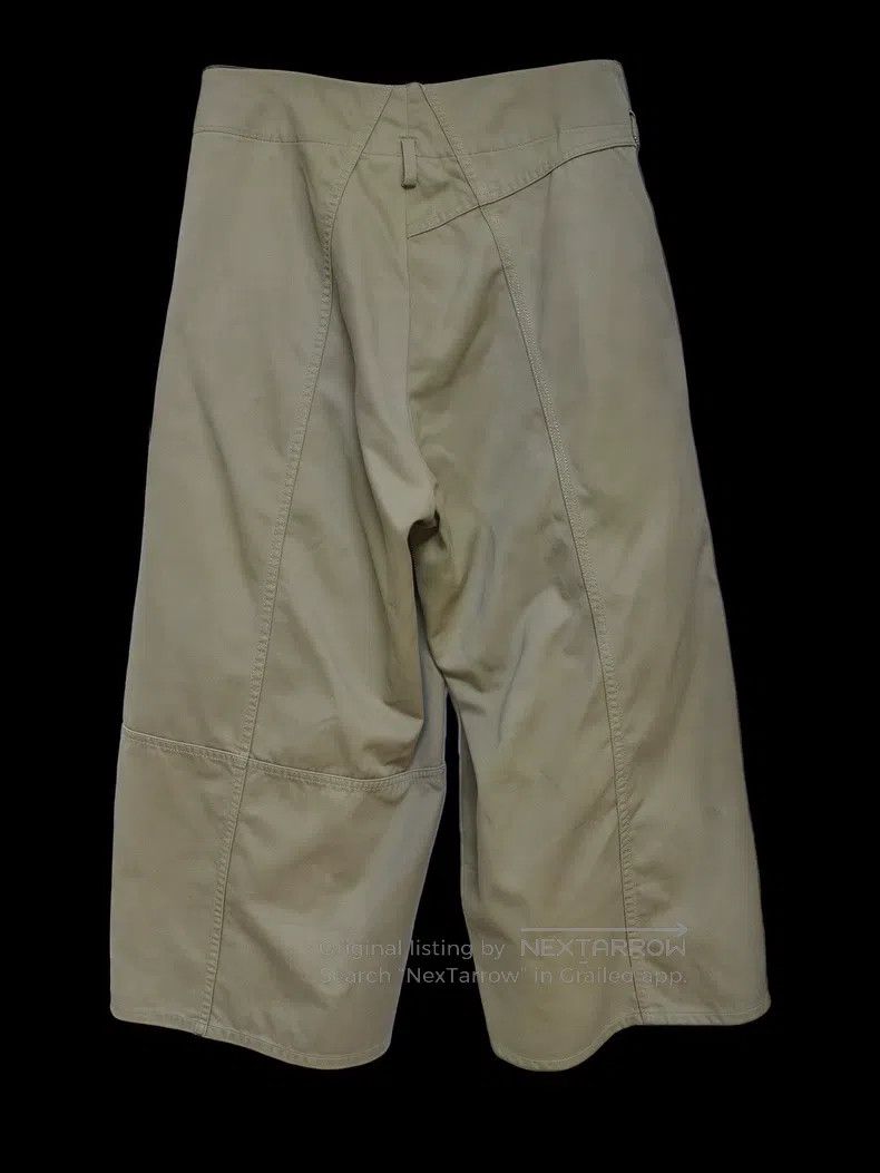 Comme des Garcons Comme Des Garcons size S Twill High Waist Wide Leg Pants Size 23" - 2 Thumbnail