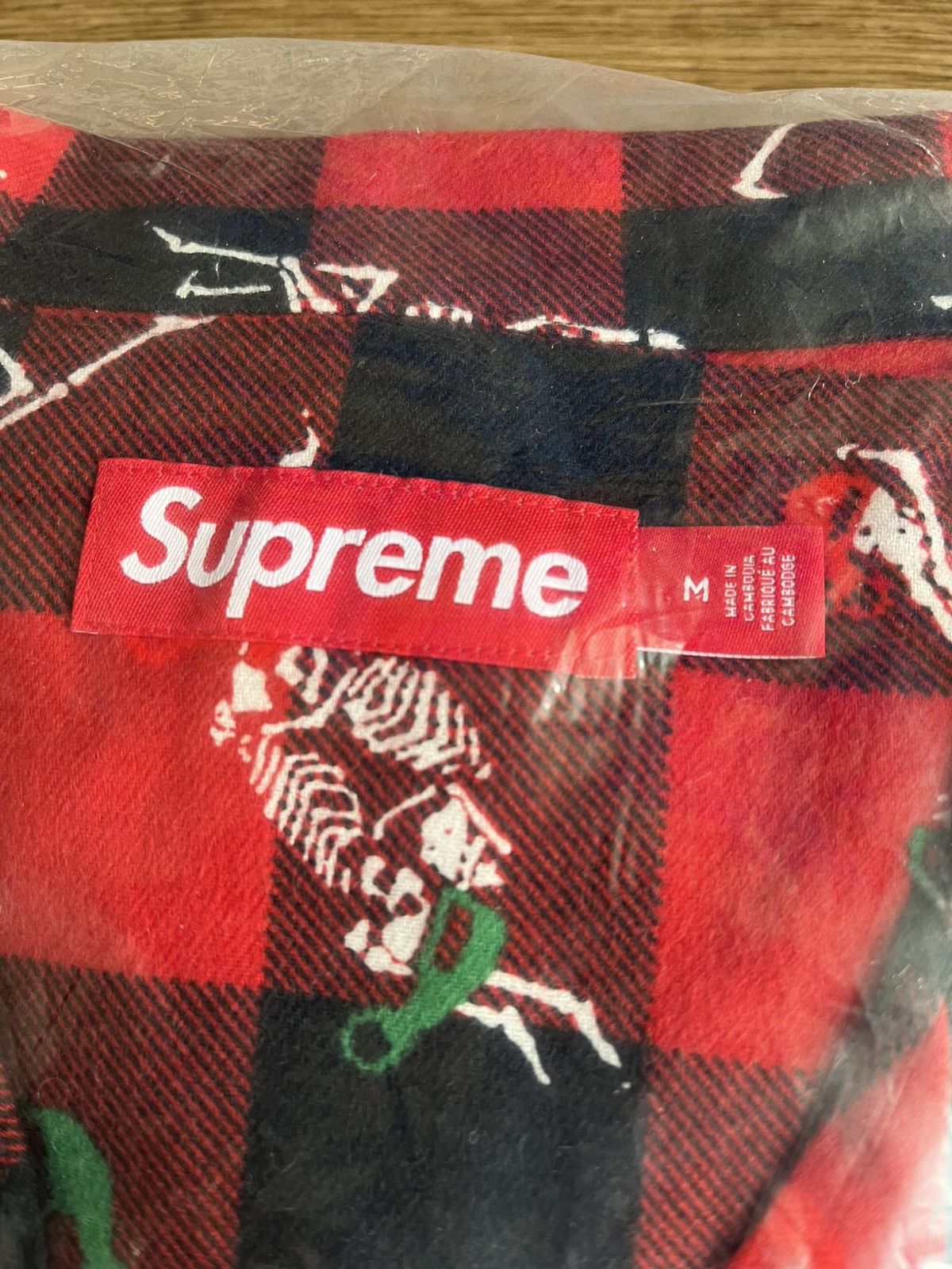 Hanes × Supreme Supreme Hanes Holiday Pajama Set Plaid Size Medium (FW25) Size ONE SIZE - 2 Thumbnail