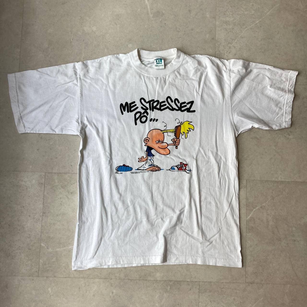 Cartoon Network Vintage 90s Titeuf Tootuff Comics Cartoon TV Series Movie Size US XL / EU 56 / 4 - 1 Thumbnail