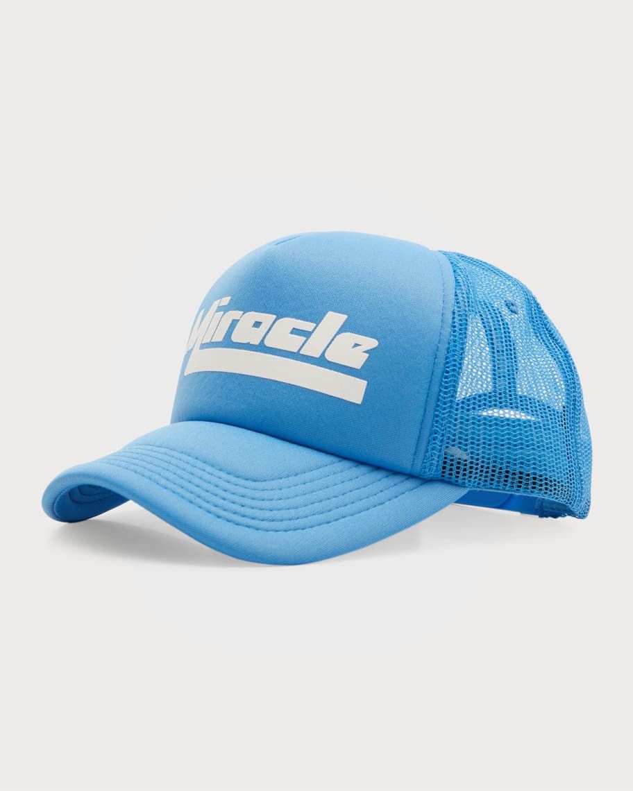 image of Nahmias O1Mle0424 Size: Os Miracle Foam Trucker Hat In Blue, Men's