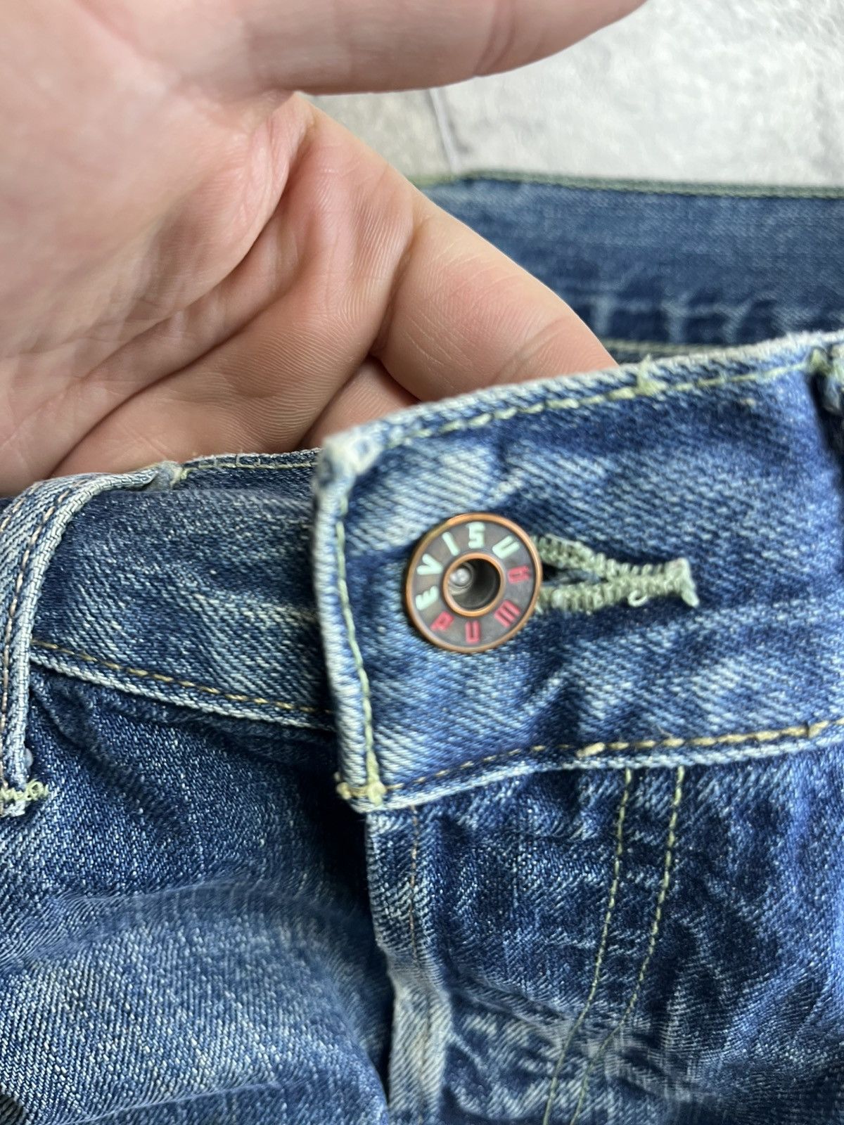 Evisu EVISU Puma embroidered jeans blue Size US 32 / EU 48 - 13 Thumbnail