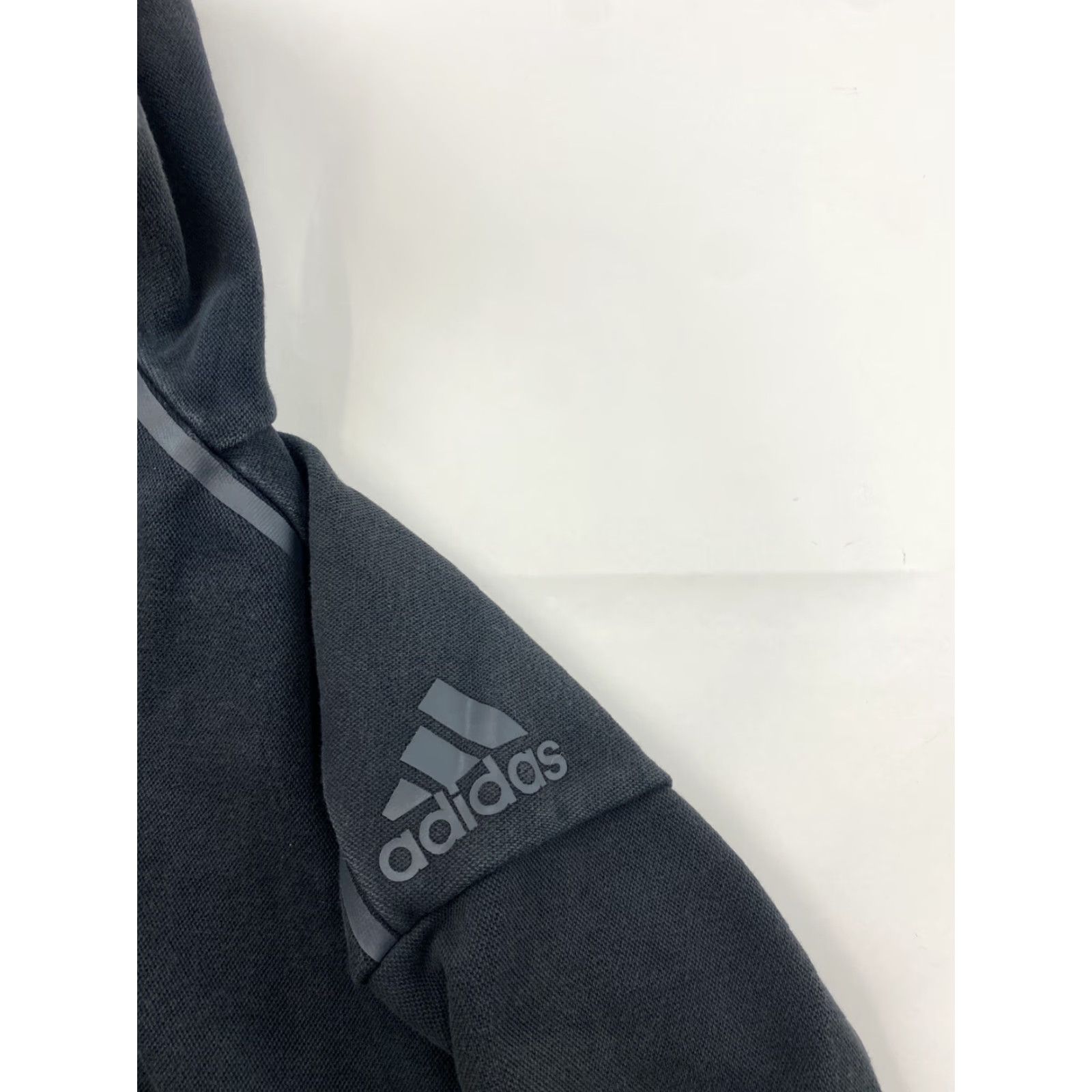 Adidas Adidas Hoodie Sweatshirt Womens XS Faded Black Full Zip Size XS / US 0-2 / IT 36-38 - 2 Thumbnail