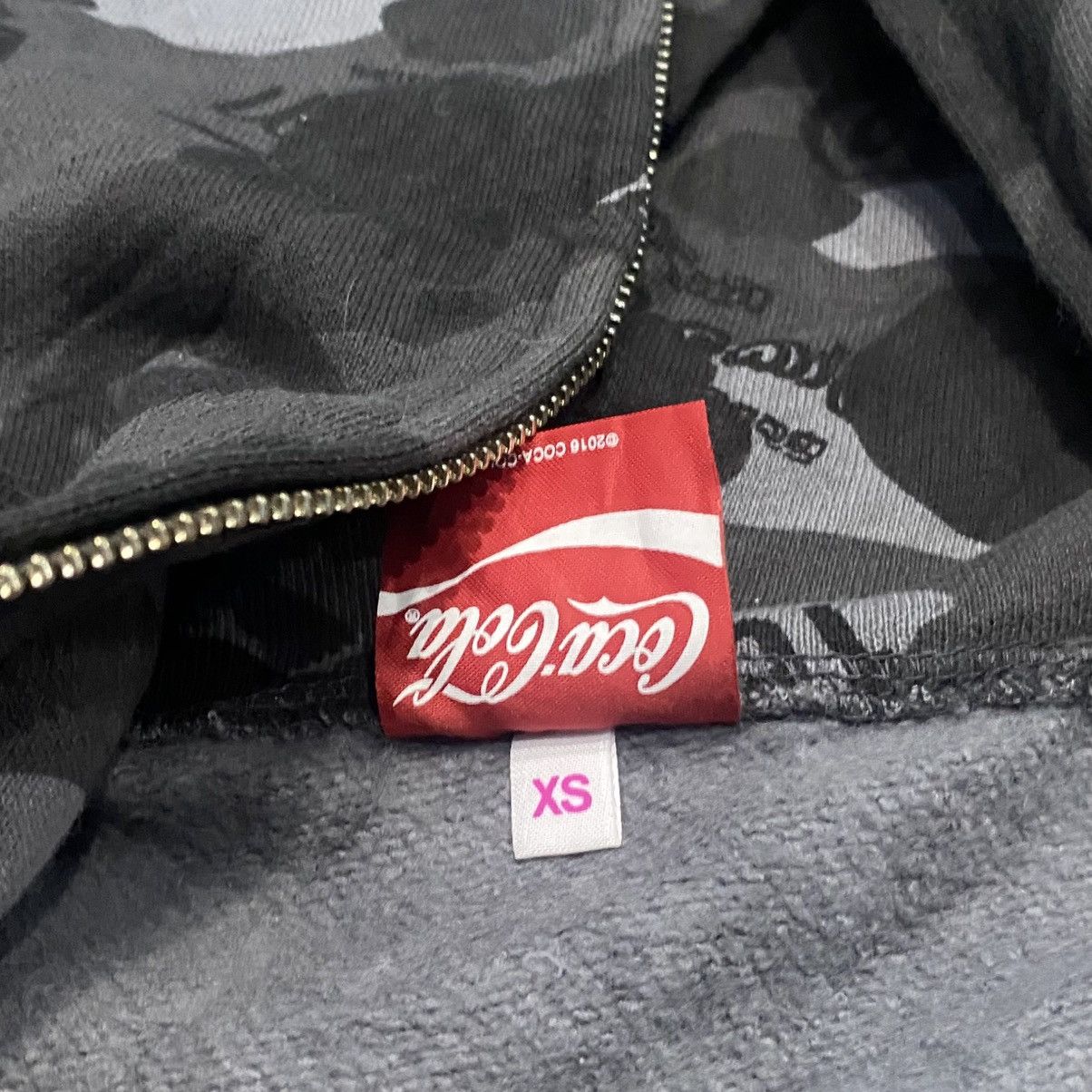 Bape Bape X Coca Cola Ladies Full Zip Hoodie Size XS / US 0-2 / IT 36-38 - 4 Thumbnail