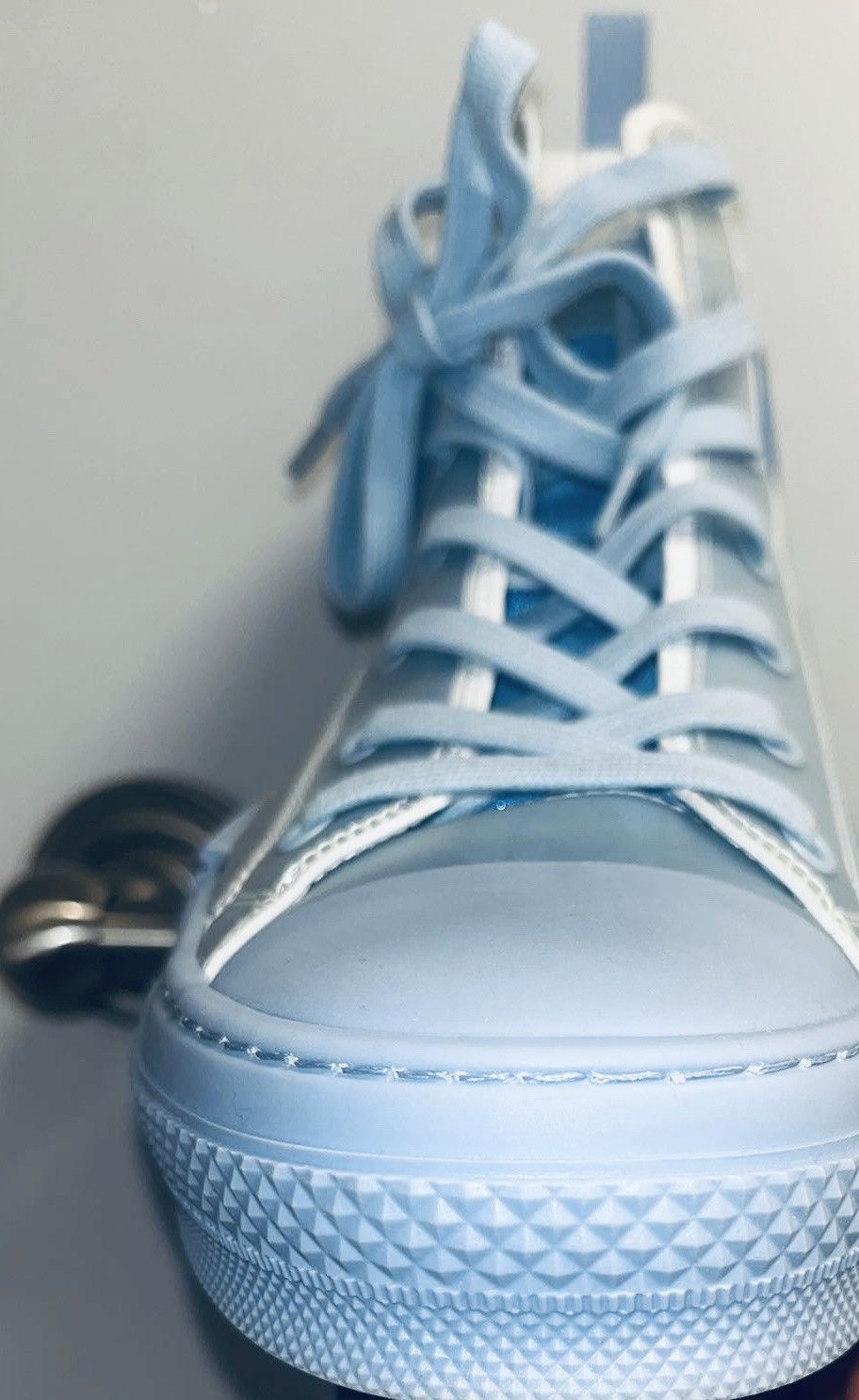 Daniel Arsham × Dior Dior b23 Daniel Arsham blue oblique sneaker Size US 11 / EU 44 - 10 Thumbnail