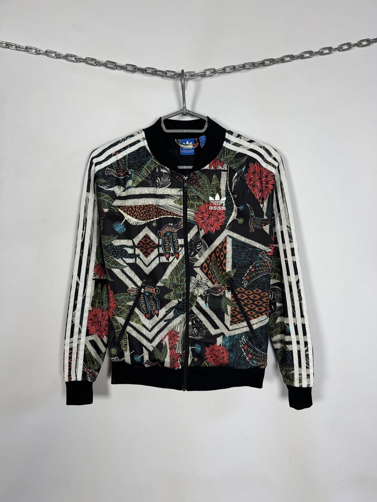 Adidas Adidas Firebird Track Jacket The Farm Xilofloresta Floral Size S / US 4 / IT 40 - 2 Thumbnail