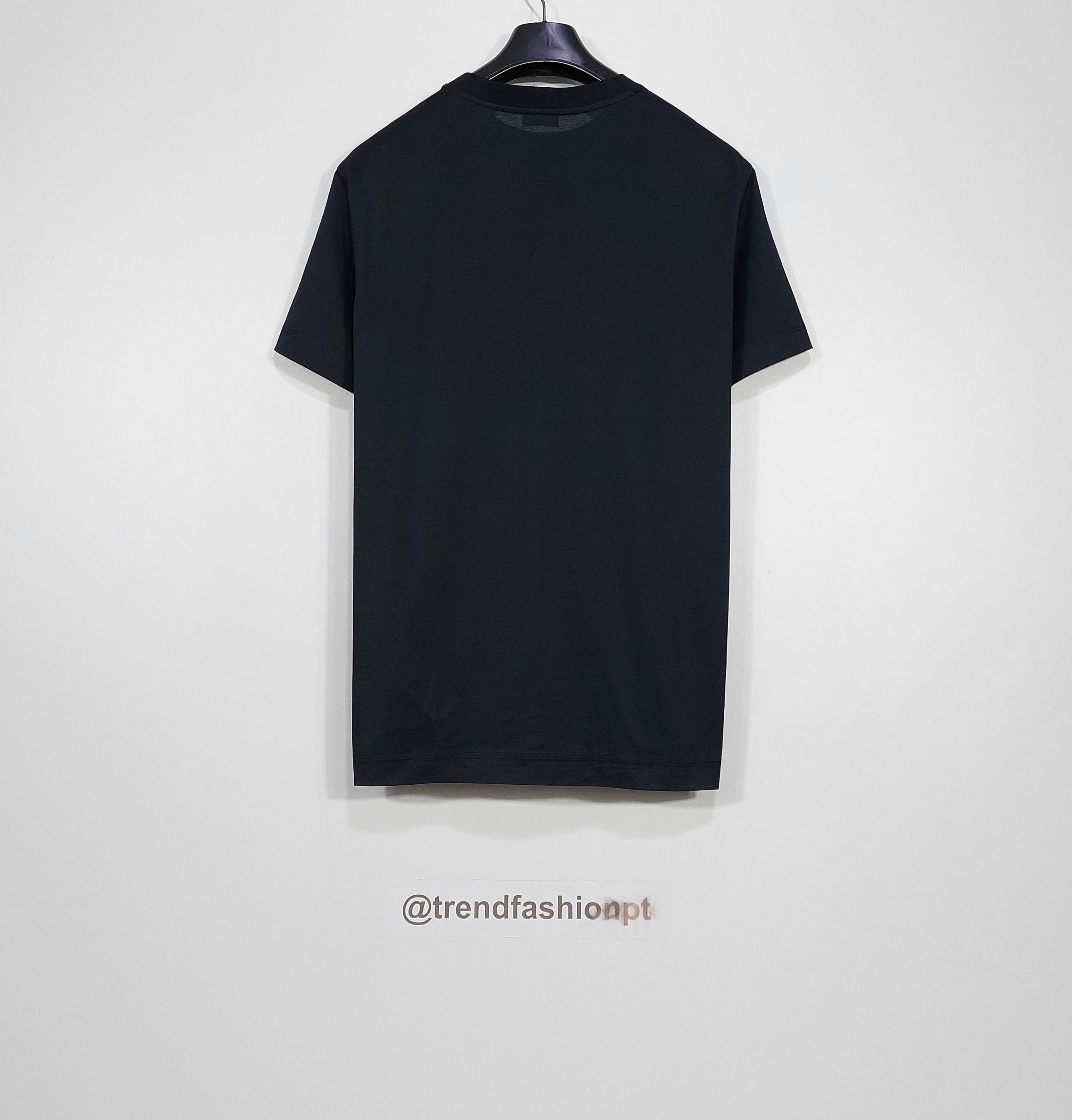 Burberry EKD embroidered logo tshirt - black XL Size US XL / EU 56 / 4 - 9 Thumbnail
