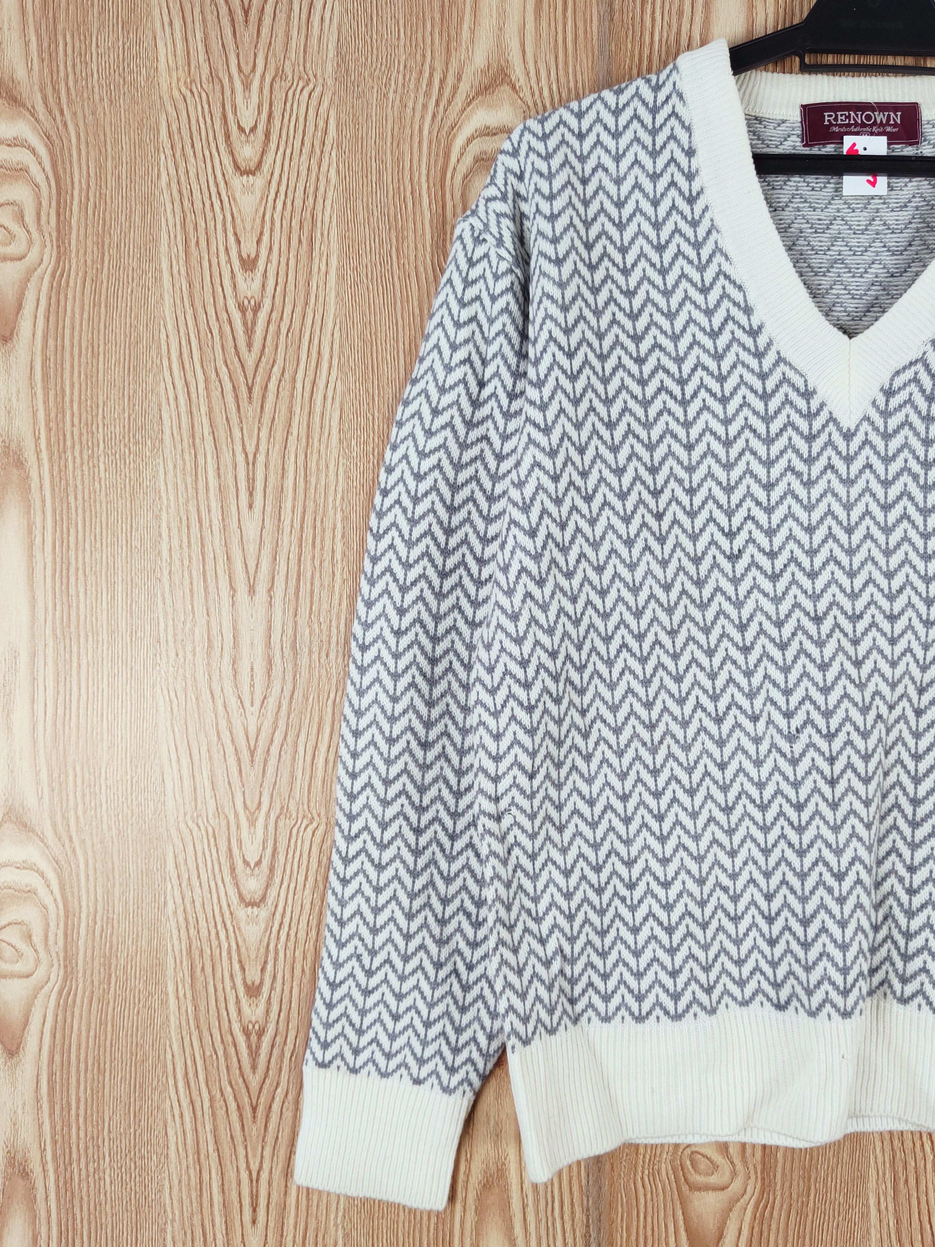 RENOWN Renown Gray Knitwear Sweatshirts #W302 Size US M / EU 48-50 / 2 - 4 Thumbnail