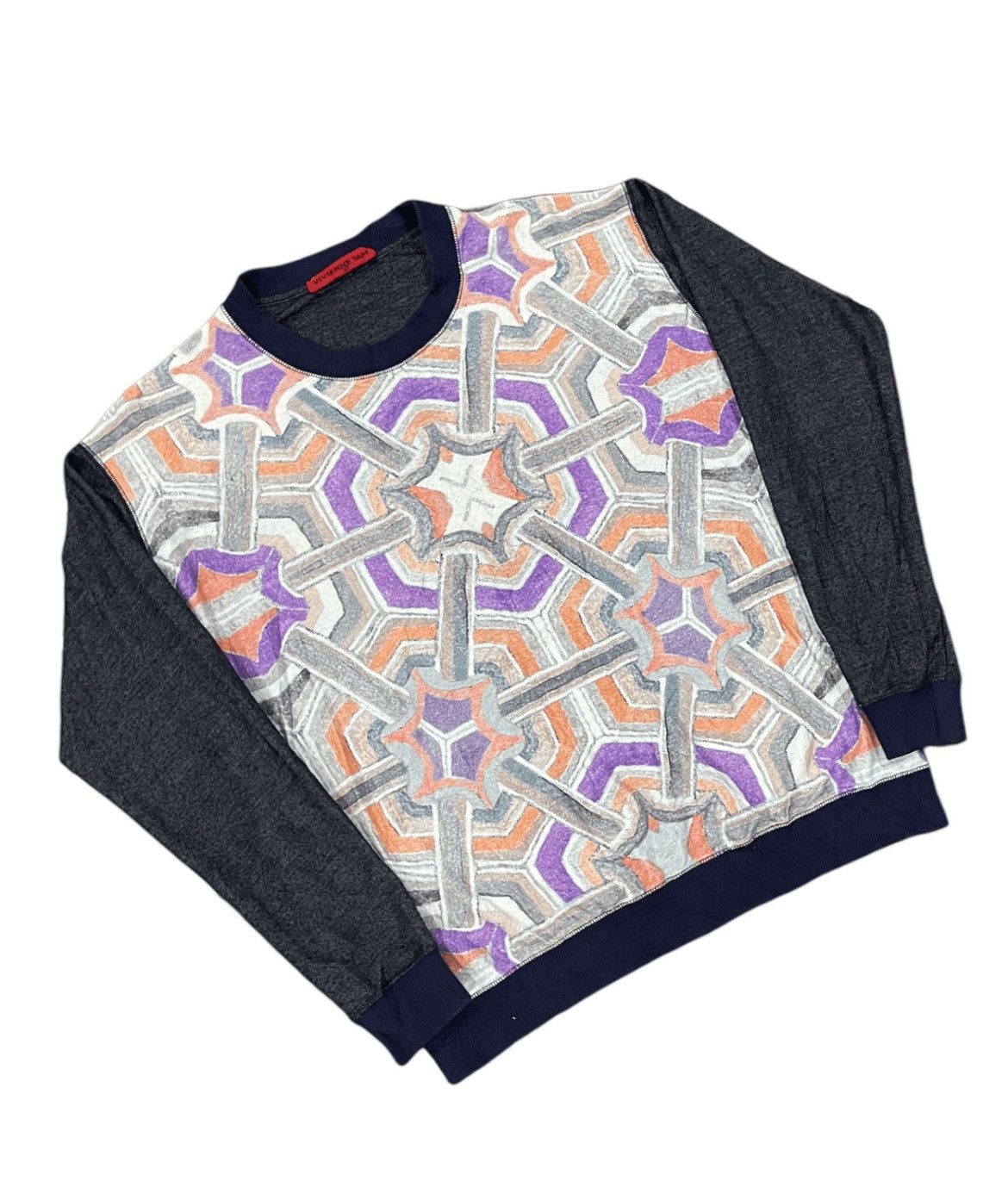 Designer Vintage 90s Vivienne Tam Designer Unisex Sweatshirt Size US M / EU 48-50 / 2 - 9 Thumbnail