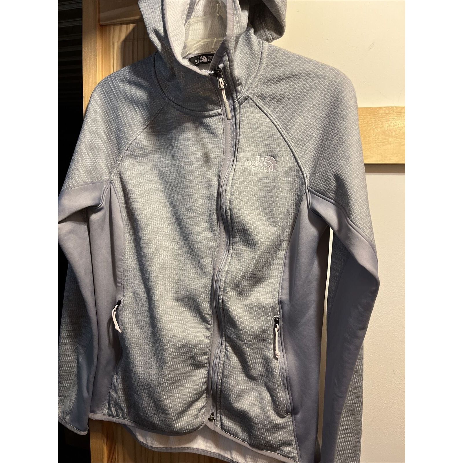 The North Face The North Face Womens M Gray LS Polyester Windbreaker Jacket Size M / US 6-8 / IT 42-44 - 9 Thumbnail