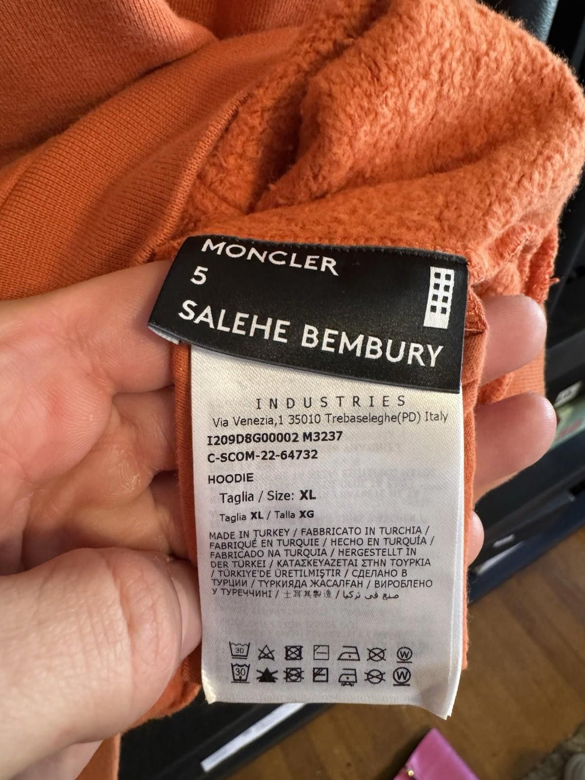Moncler Moncler X Salehe Bembury Sweatshirt Brand New Sz XL W Tags Size US XL / EU 56 / 4 - 5 Thumbnail