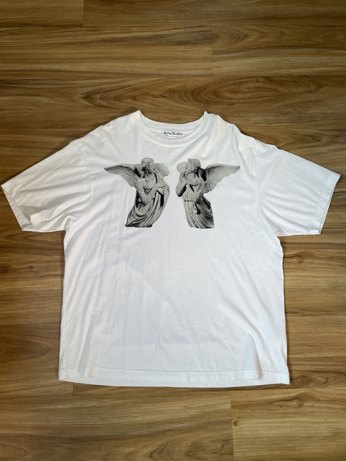 ★人気★【Acne Studios】ETZA ANGEL T-SHIRT ACNE STUDIOS | Etza Angel T-Shirt | Women | Regular Fit T