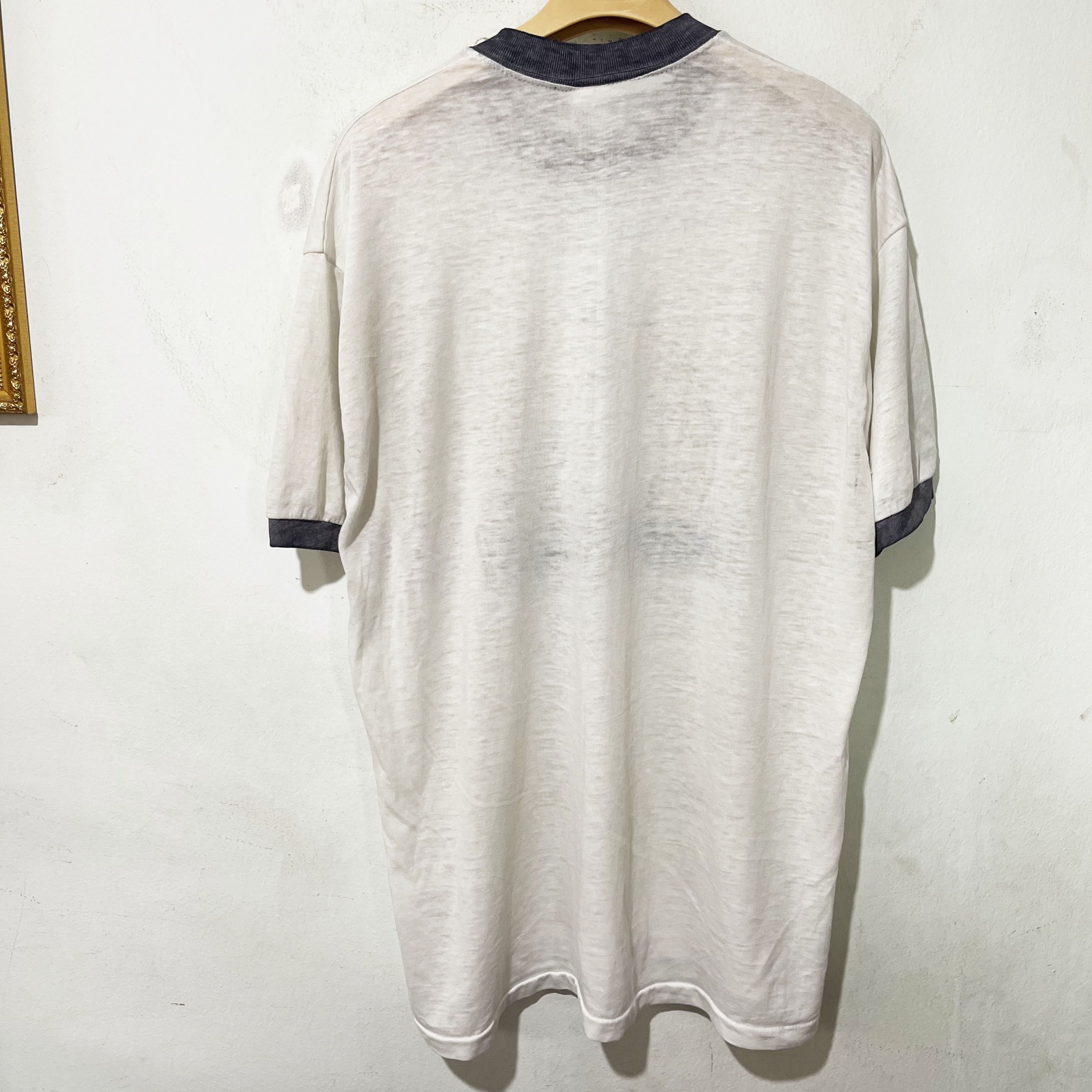 Vintage Vintage 70s Michelin Man Ringer Tee Size US XL / EU 56 / 4 - 2 Thumbnail