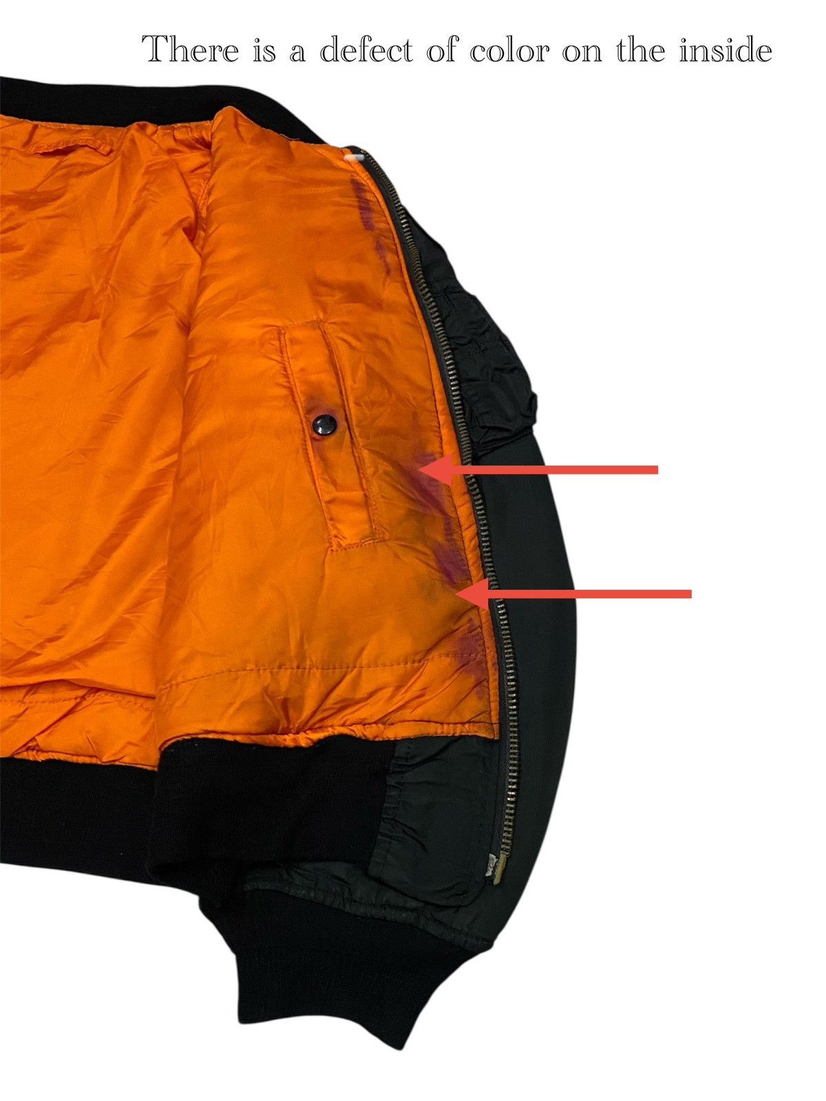 Alpha Industries Vintage 80s Alpha Industries MA-1 Flyers Jacket Size US L / EU 52-54 / 3 - 10 Thumbnail