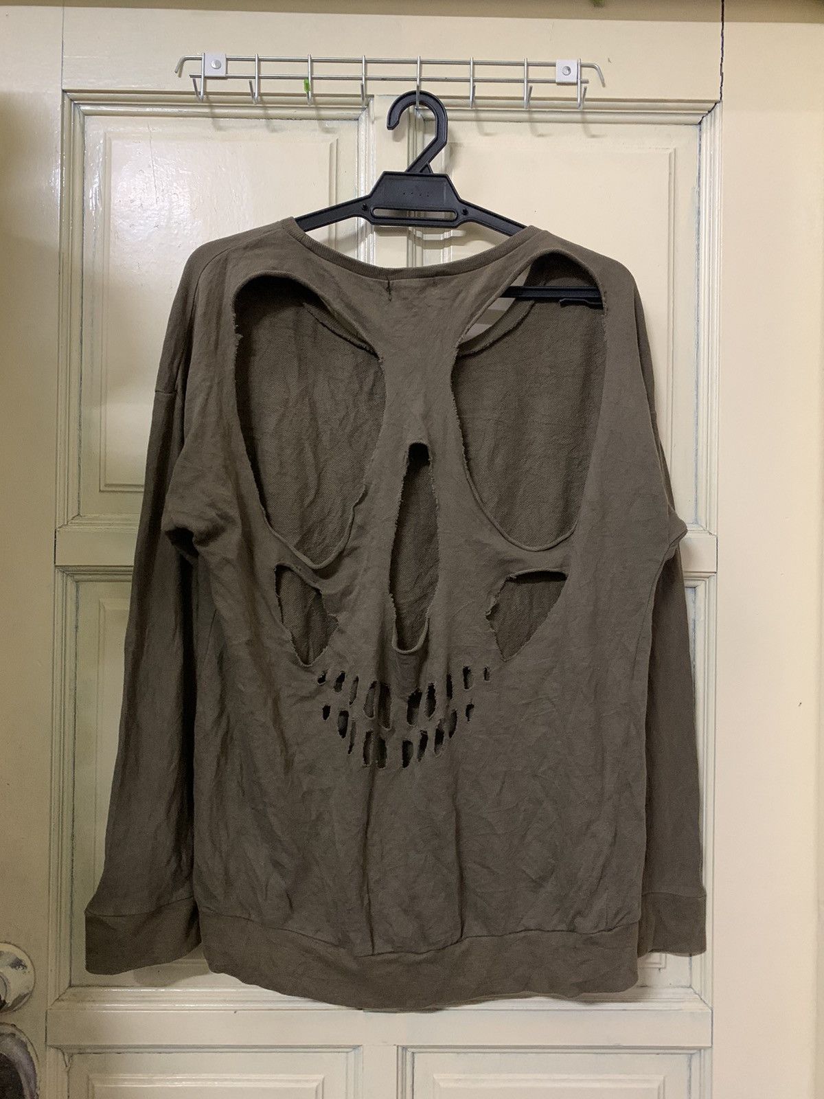Hysteric Glamour 💥Japanese Brand Glad news Distressed Shirt Size L / US 10 / IT 46 - 2 Thumbnail