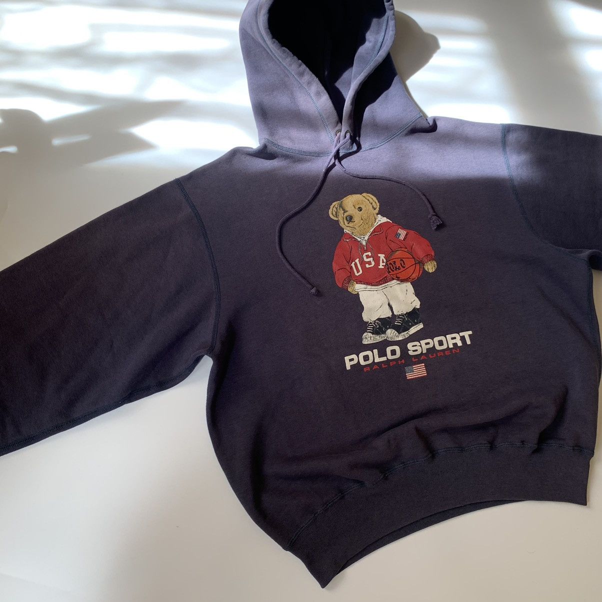 VINTAGE POLO BEAR USA BY POLO SPORT RALPH LAUREN HOODIE