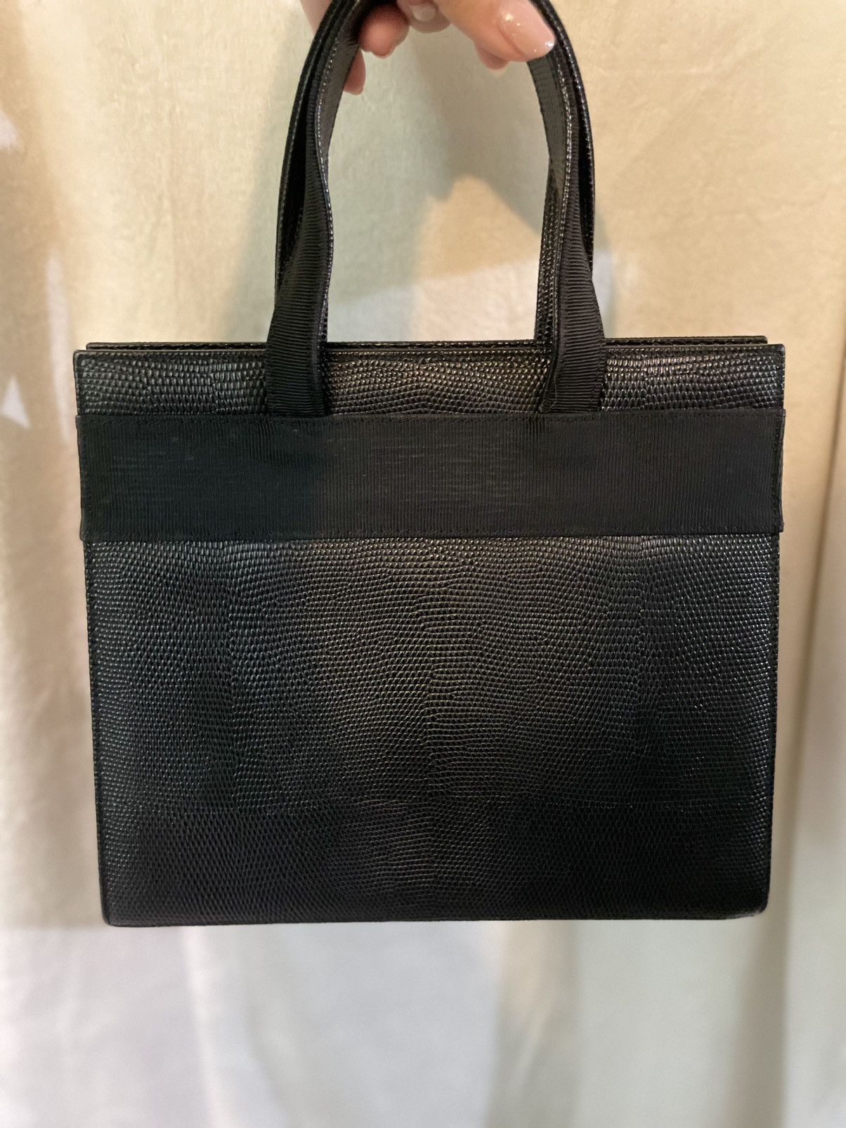 Salvatore Ferragamo Salvatore Ferragamo Black Vara Tote Bag Size ONE SIZE - 2 Thumbnail