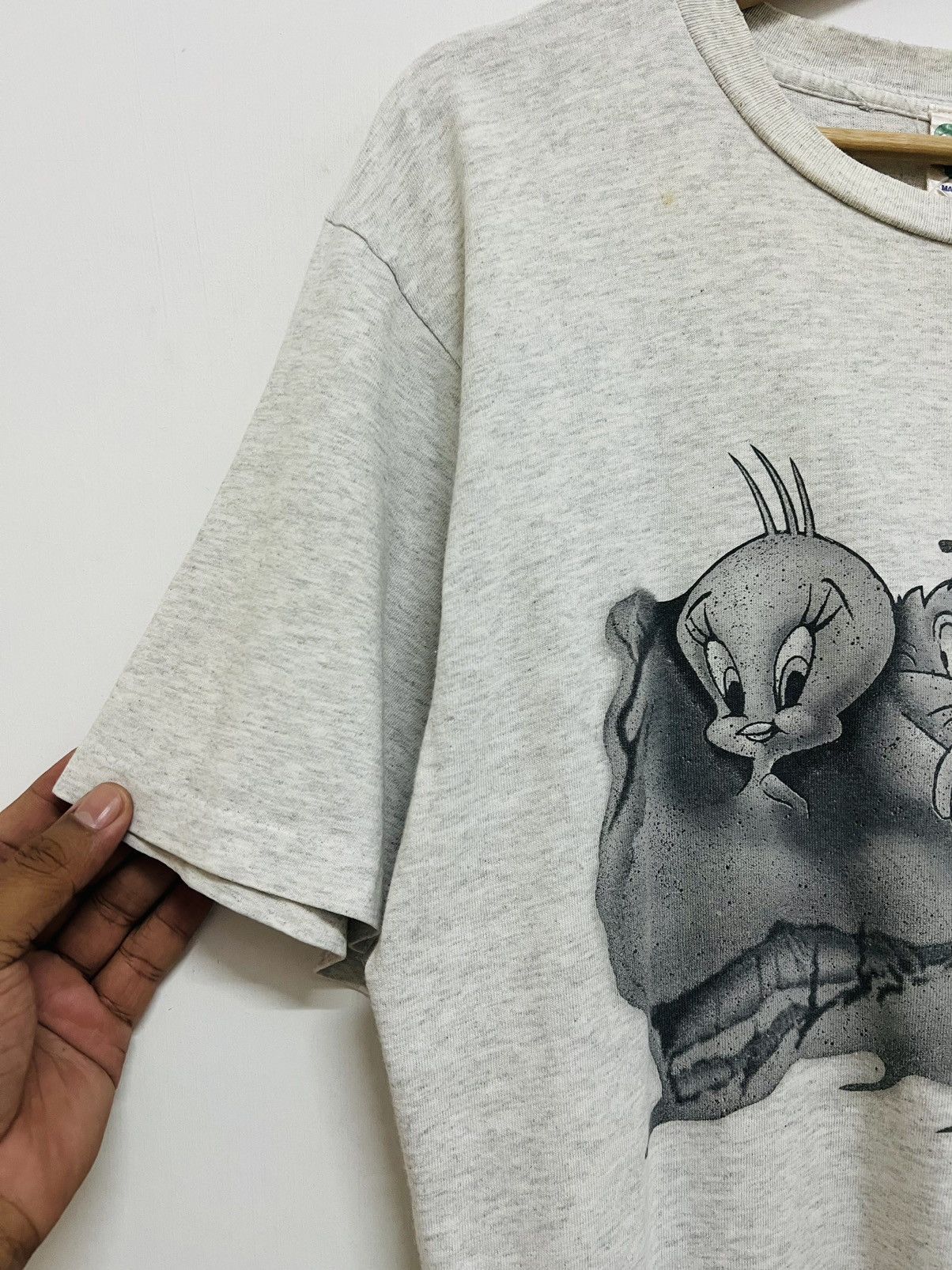Vintage × Warner Bros Vintage 90s Looney Tunes Desert Tee Size US M / EU 48-50 / 2 - 4 Thumbnail