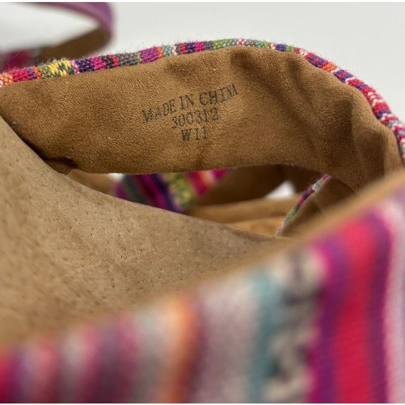 Toms Size 11 | TOMS Women’s Sienna Cork Wedge Sandal Shoes Size US 11 / IT 41 - 9 Thumbnail