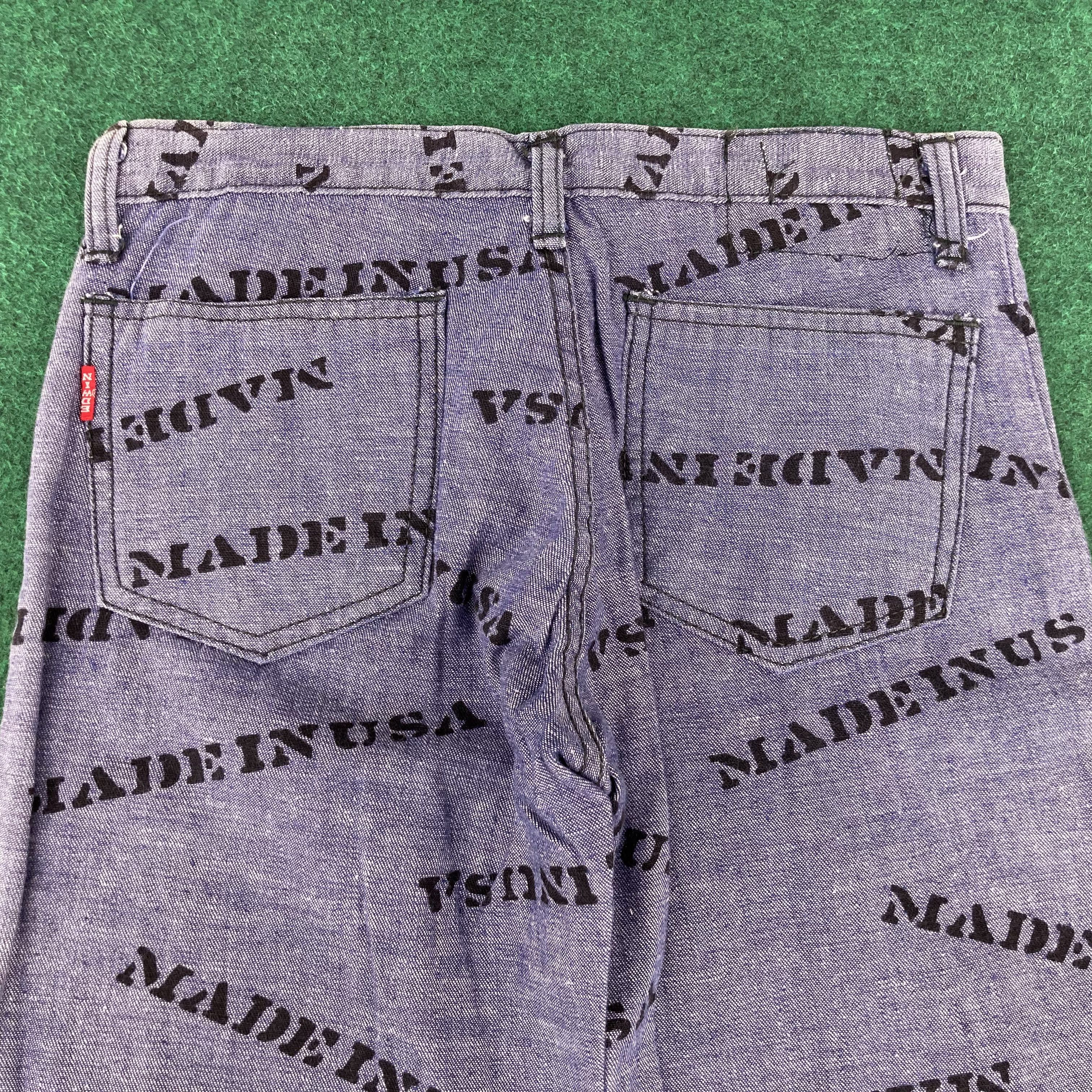 Edwin 26x29 Vintage Edwin Denim 70s Bootcut Wide Flared Jeans Size US 26 / EU 42 - 11 Thumbnail