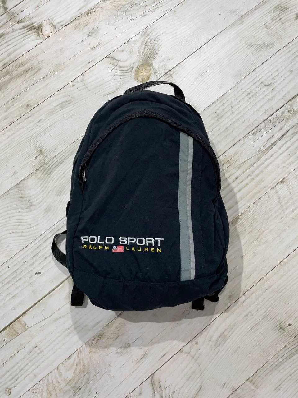Polo Ralph Lauren Vintage Polo Sport Ralph Lauren Backpack 90s Bag Size ONE SIZE - 3 Thumbnail