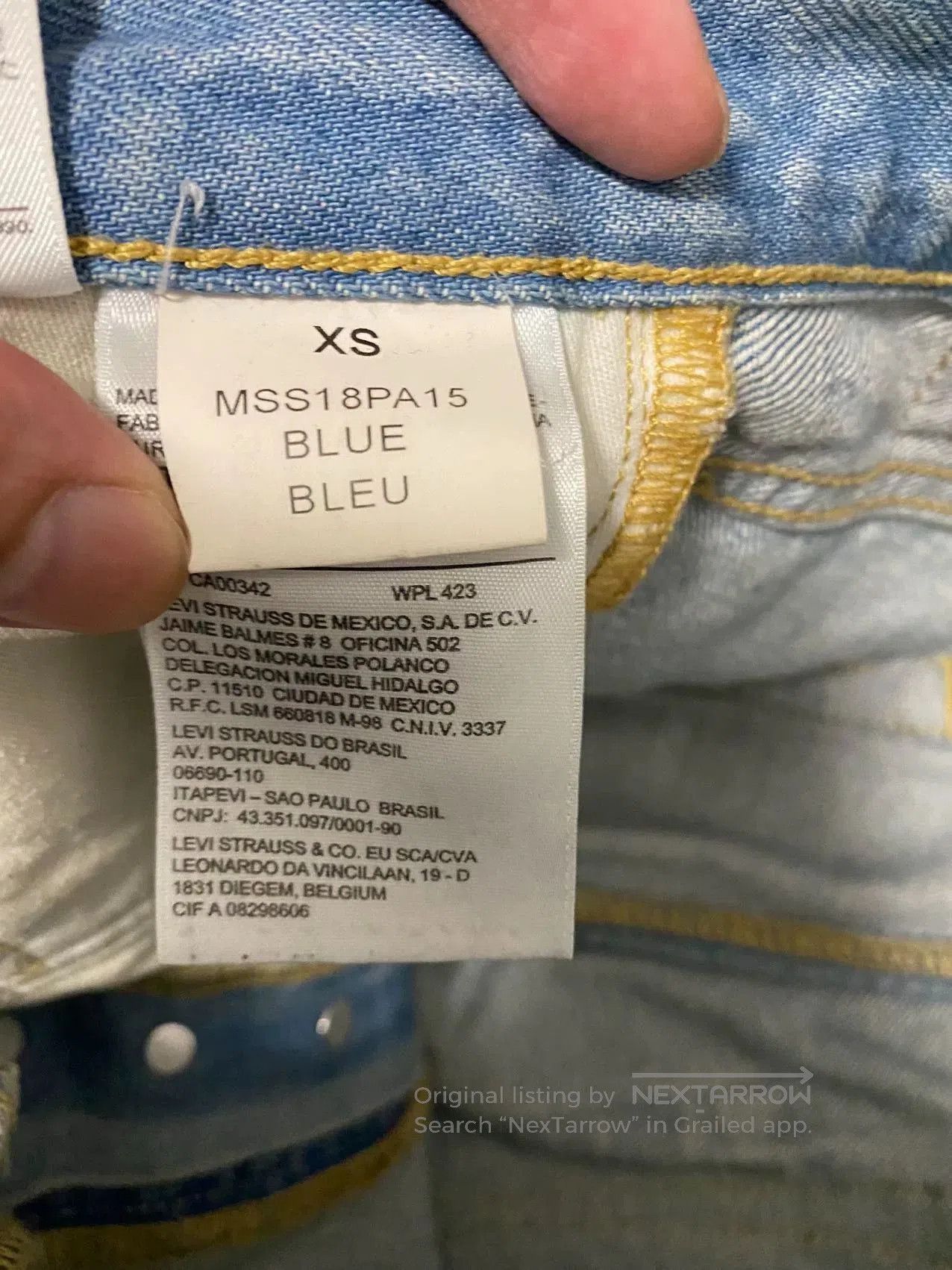 Vetements Vetements Levis Distressed Denim Jeans. Size US 29 - 6 Thumbnail