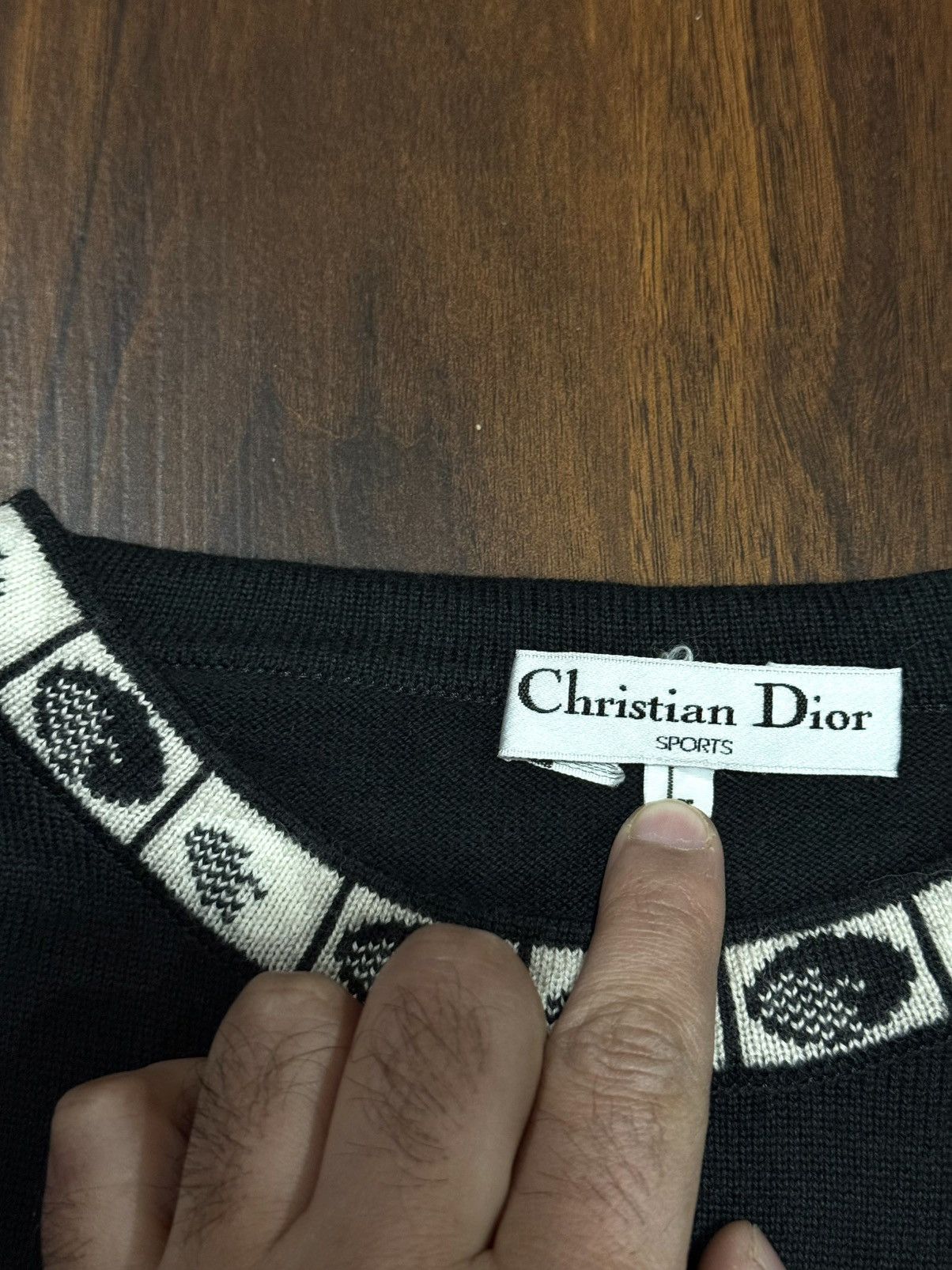 Dior CHRISTIAN DIOR SPORTS ROUND NECK Size S / US 4 / IT 40 - 6 Thumbnail