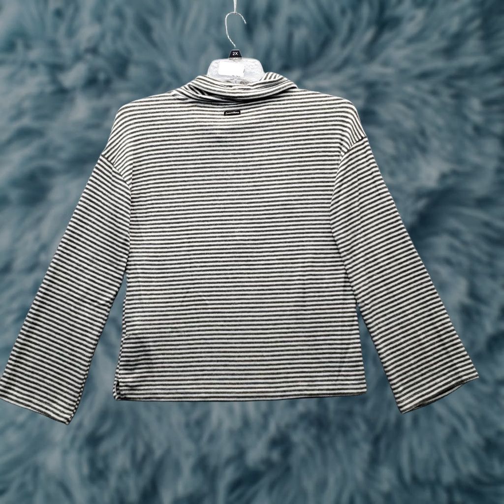 Lucky Brand Lucky Brand Top Women XS Multicolor Striped Viscose Long Sleeve Pullover Size XS / US 0-2 / IT 36-38 - 1 Thumbnail