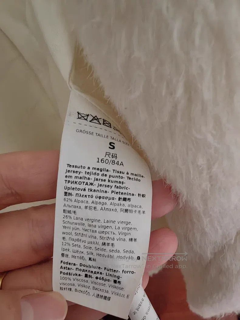 Max Mara Max Mara White Short Teddy Jacket Size S / US 4 / IT 40 - 5 Thumbnail
